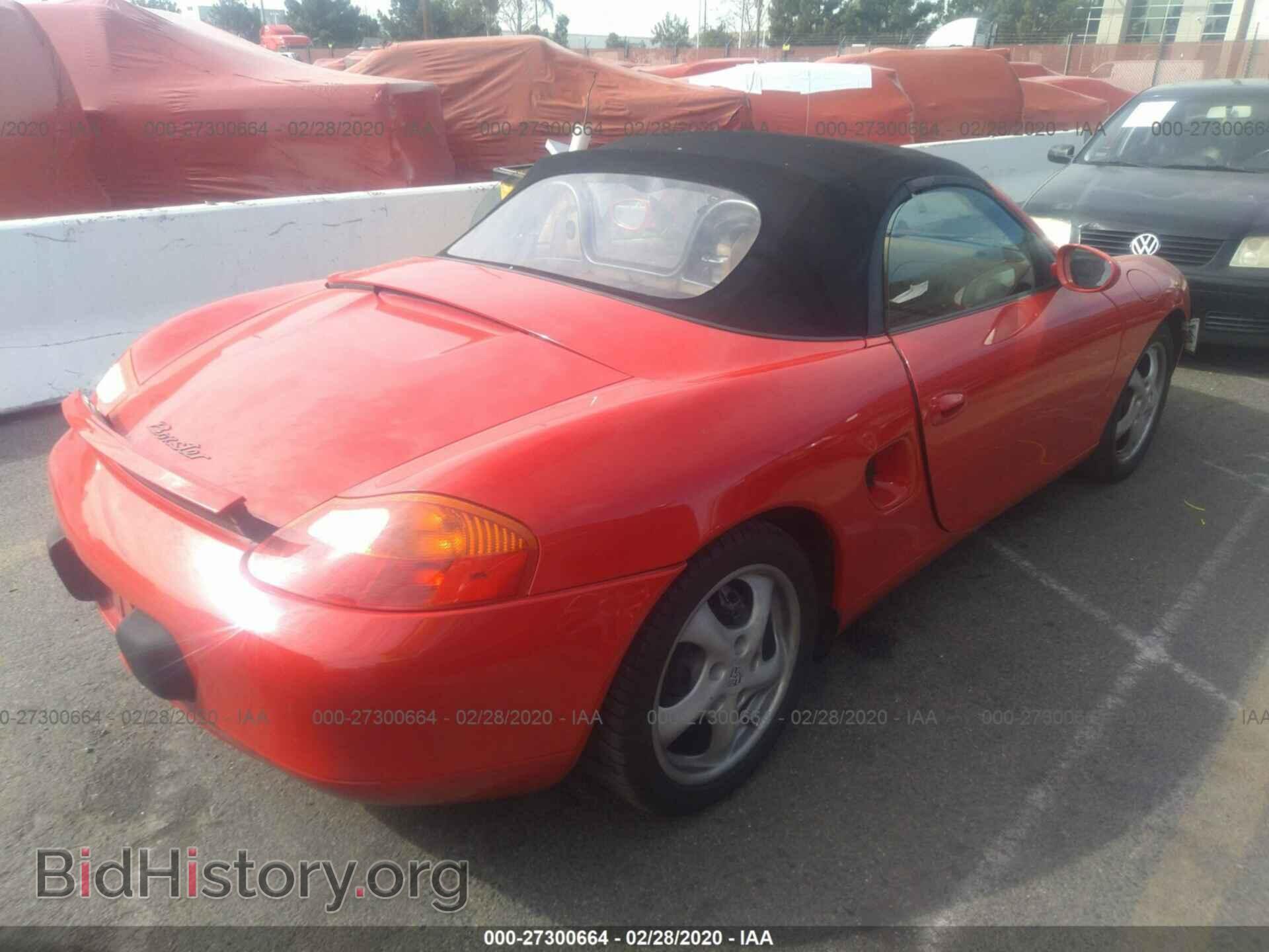 1998 PORSCHE BOXSTER - VIN: WP0CA2989WS620504 - Фото 4