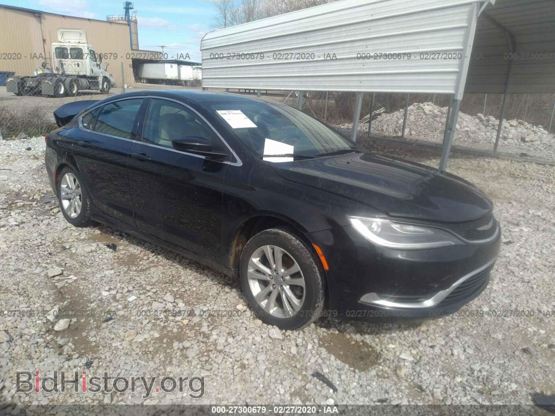 Photo 1C3CCCAB6FN581882 - CHRYSLER 200 2015