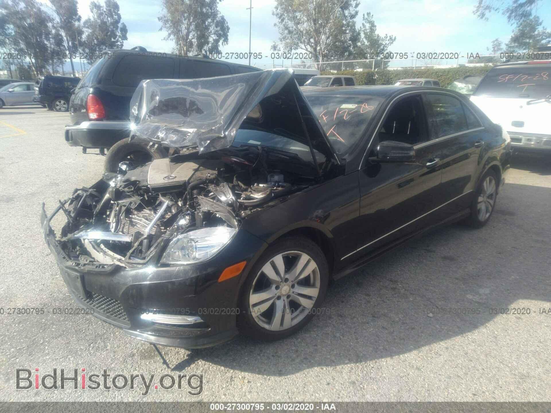 2013 MERCEDES-BENZ E - VIN: WDDHF2EB9DA746928 - Фото 2