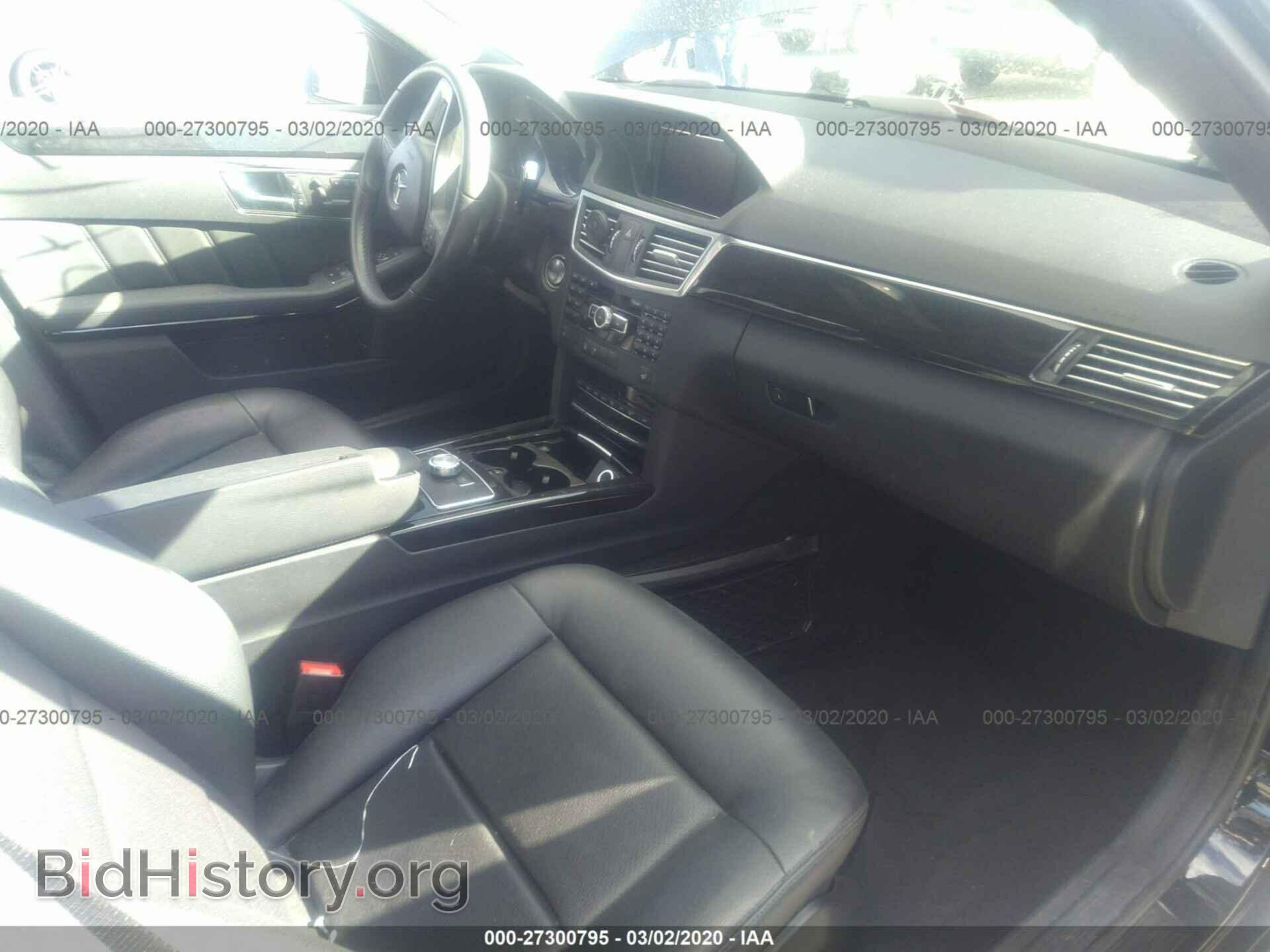 2013 MERCEDES-BENZ E - VIN: WDDHF2EB9DA746928 - Фото 5