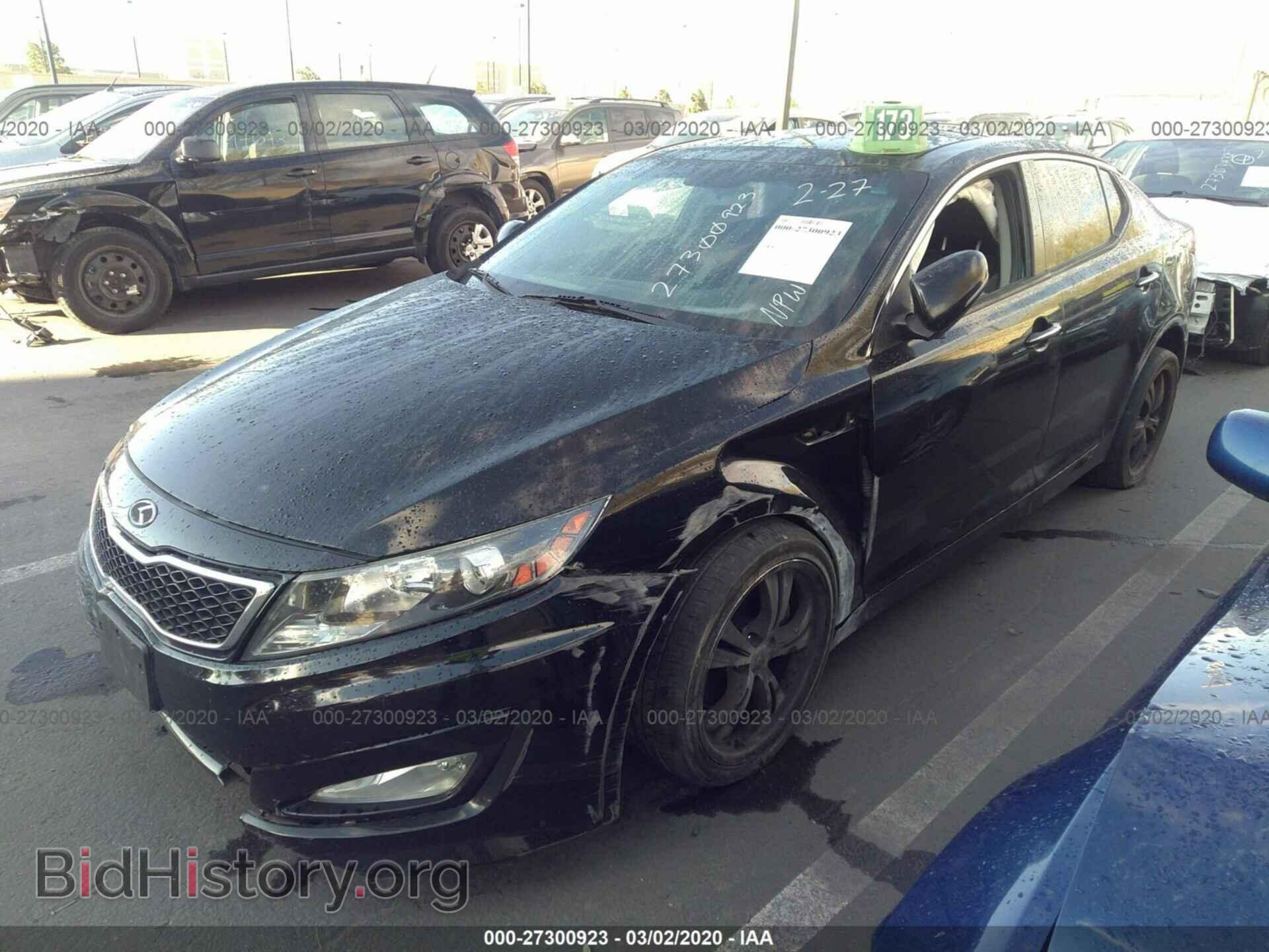 2013 KIA OPTIMA - VIN: 5XXGR4A67DG152697 - Фото 2