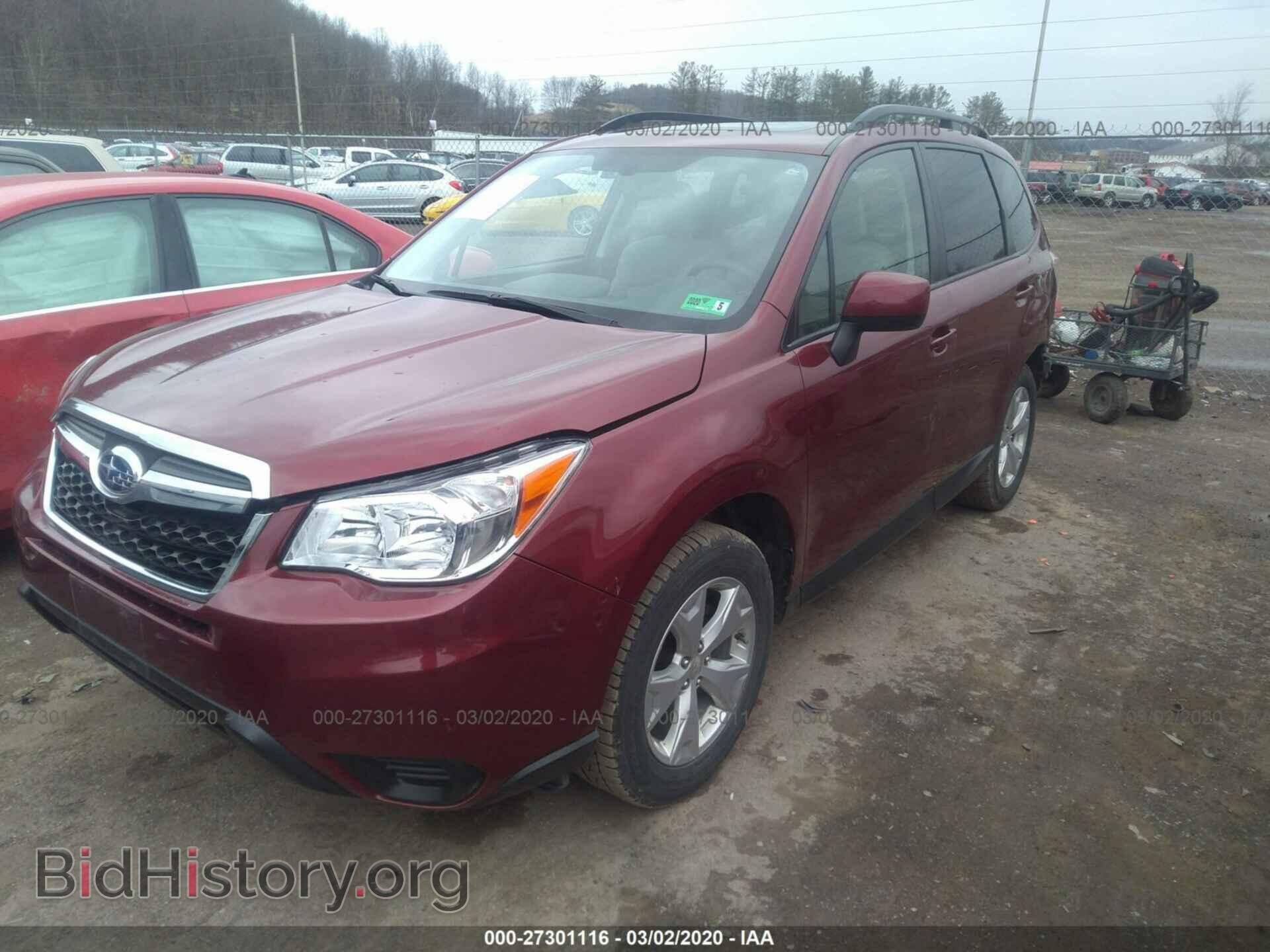 2016 SUBARU FORESTER - VIN: JF2SJADC9GH409420 - Фото 2