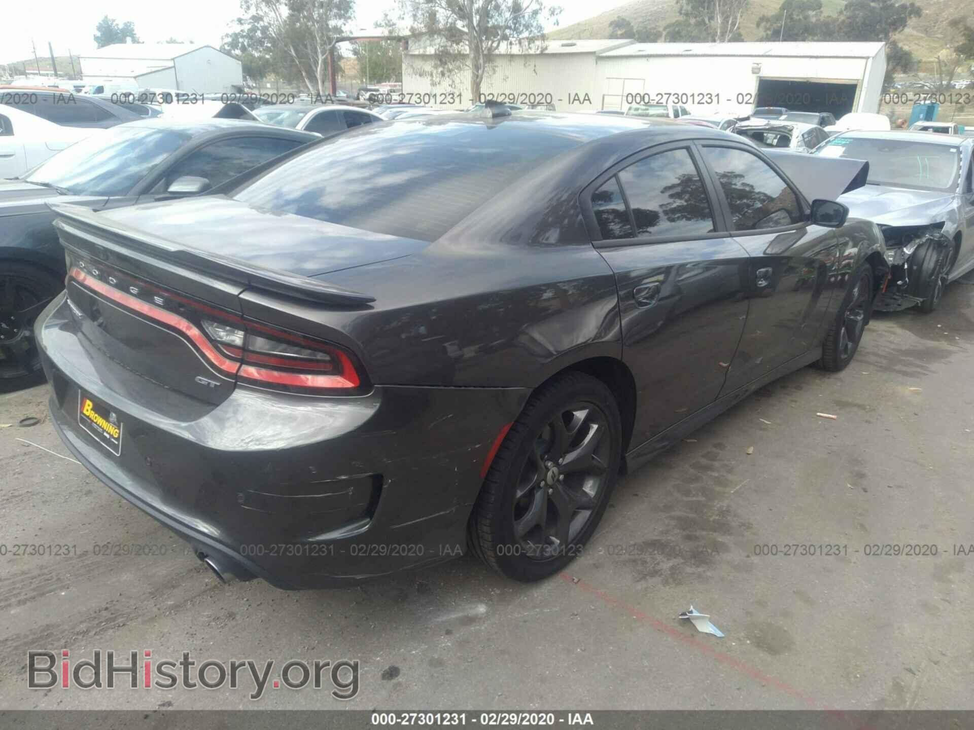 2019 DODGE CHARGER - VIN: 2C3CDXHG1KH740347 - Фото 4