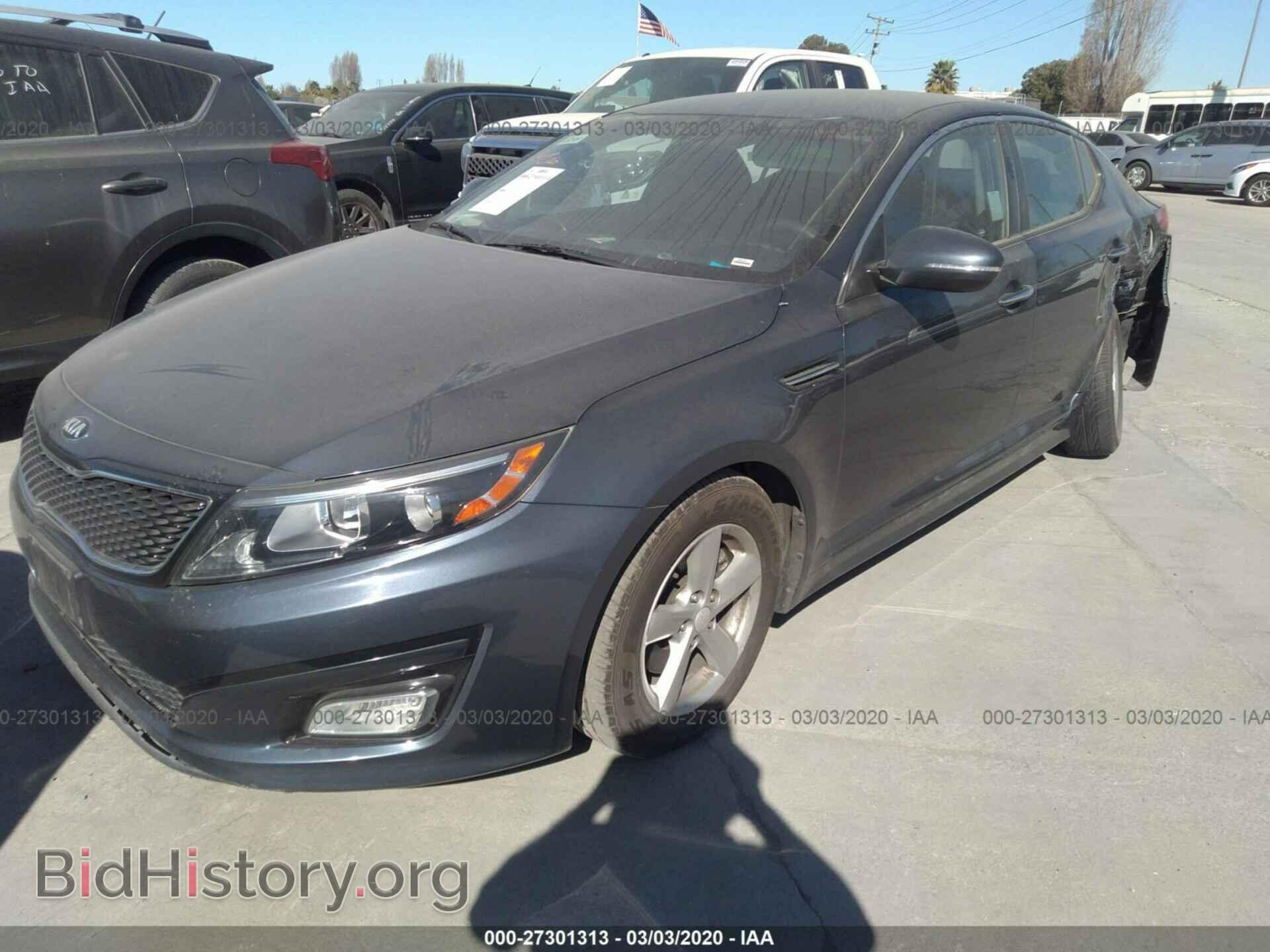 2015 KIA OPTIMA - VIN: KNAGM4A74F5601619 - Photo 2