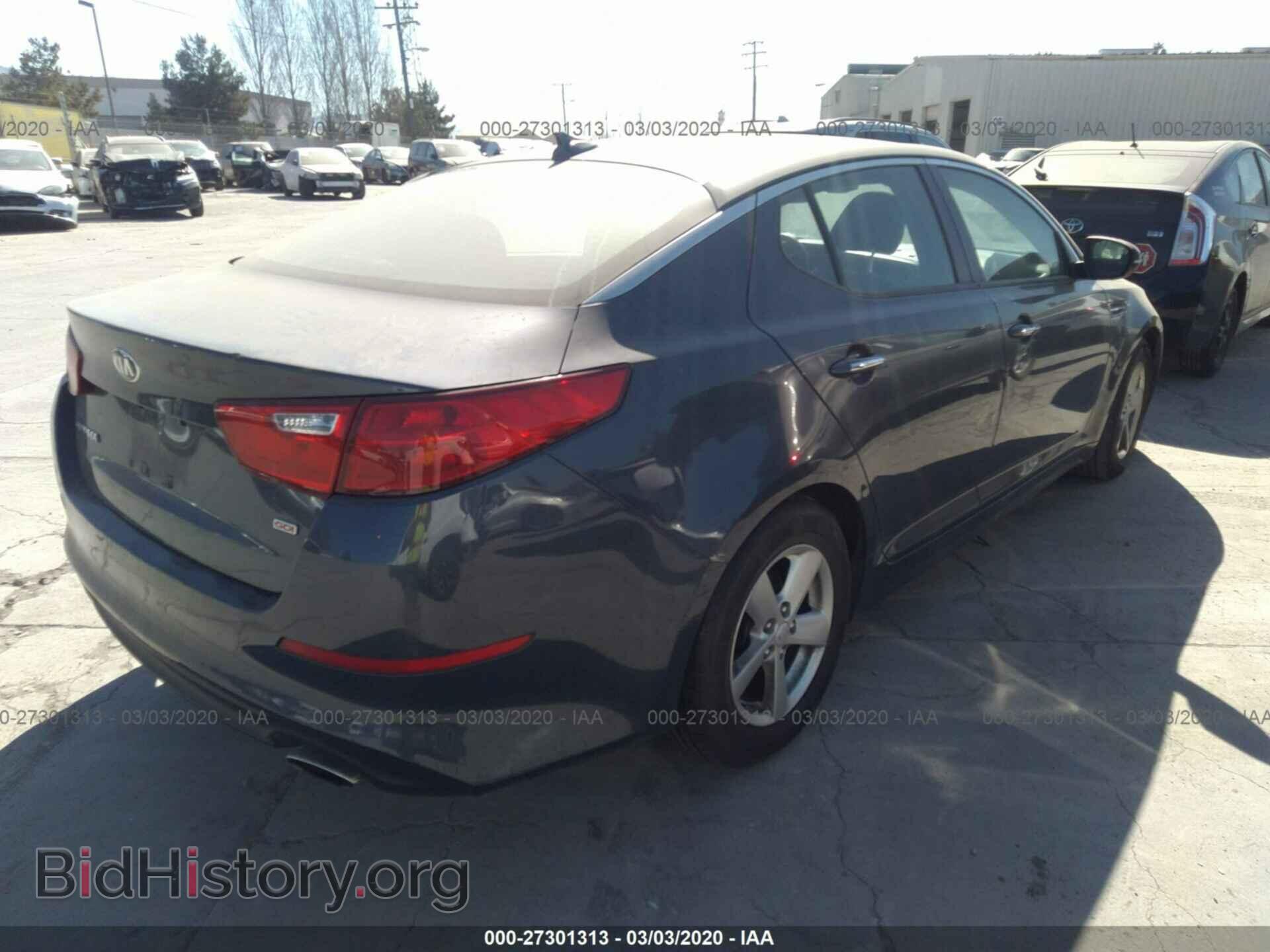 2015 KIA OPTIMA - VIN: KNAGM4A74F5601619 - Photo 4