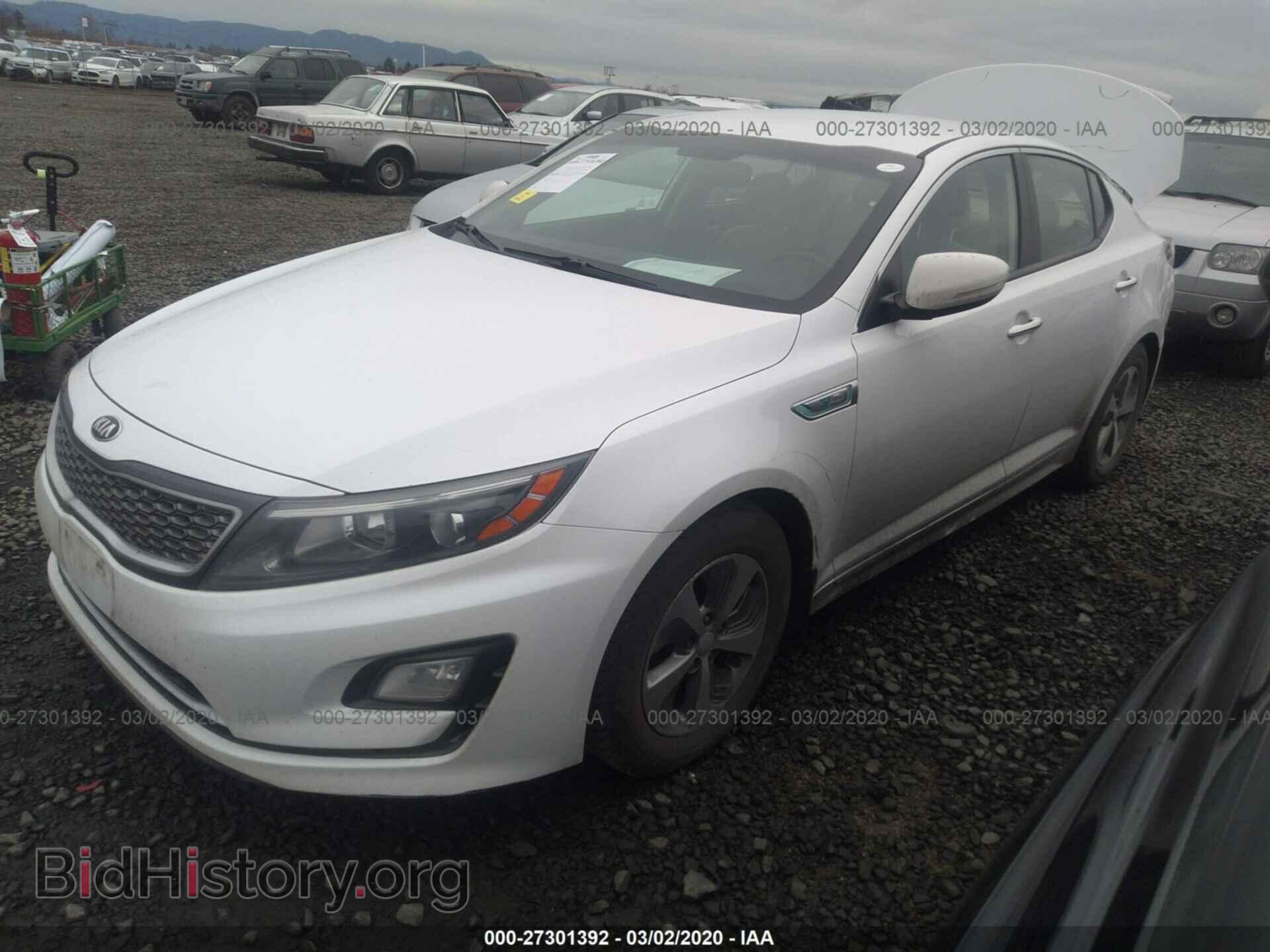 2014 KIA OPTIMA - VIN: KNAGM4AD9E5066940 - Фото 2