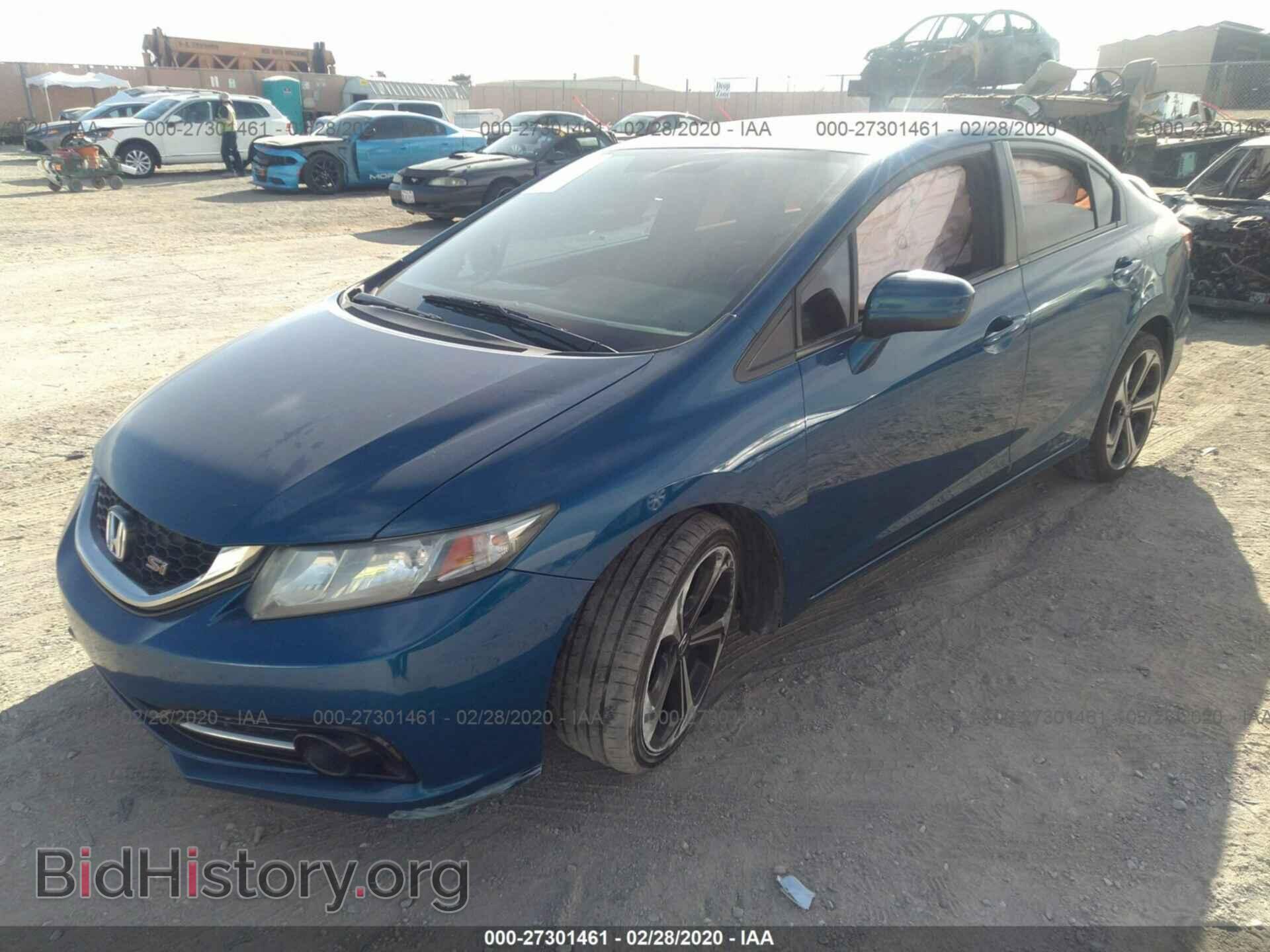 2014 HONDA CIVIC - VIN: 2HGFB6E53EH704841 - Фото 2