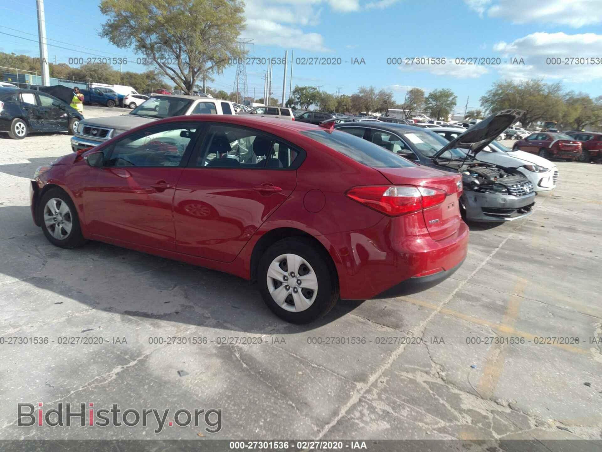 2015 KIA FORTE - VIN: KNAFX4A66F5258063 - Фото 3