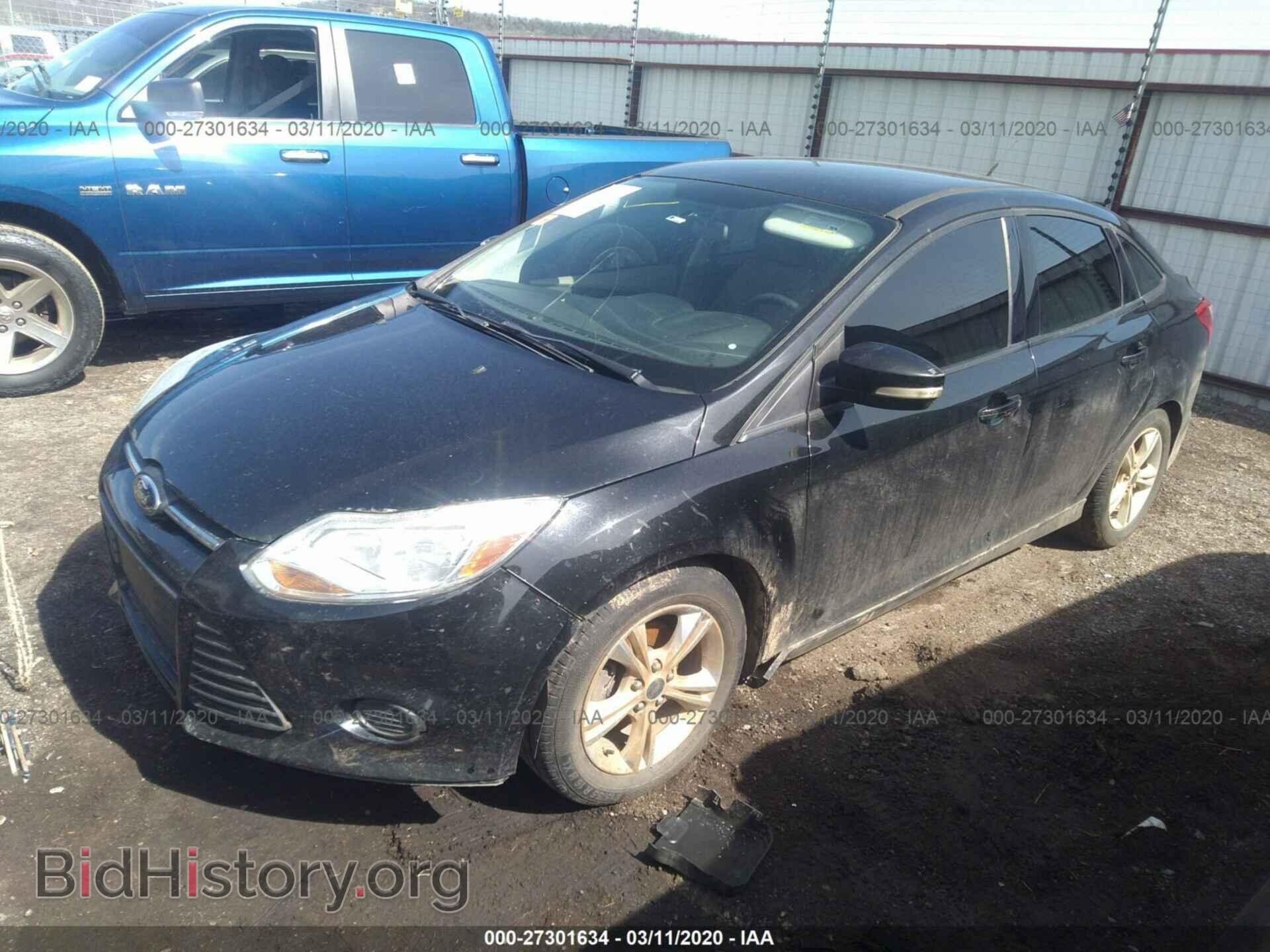 2014 FORD FOCUS - VIN: 1FADP3F28EL276090 - Фото 2