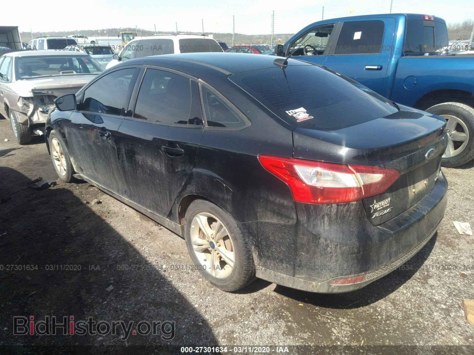 2014 FORD FOCUS - VIN: 1FADP3F28EL276090 - Фото 3