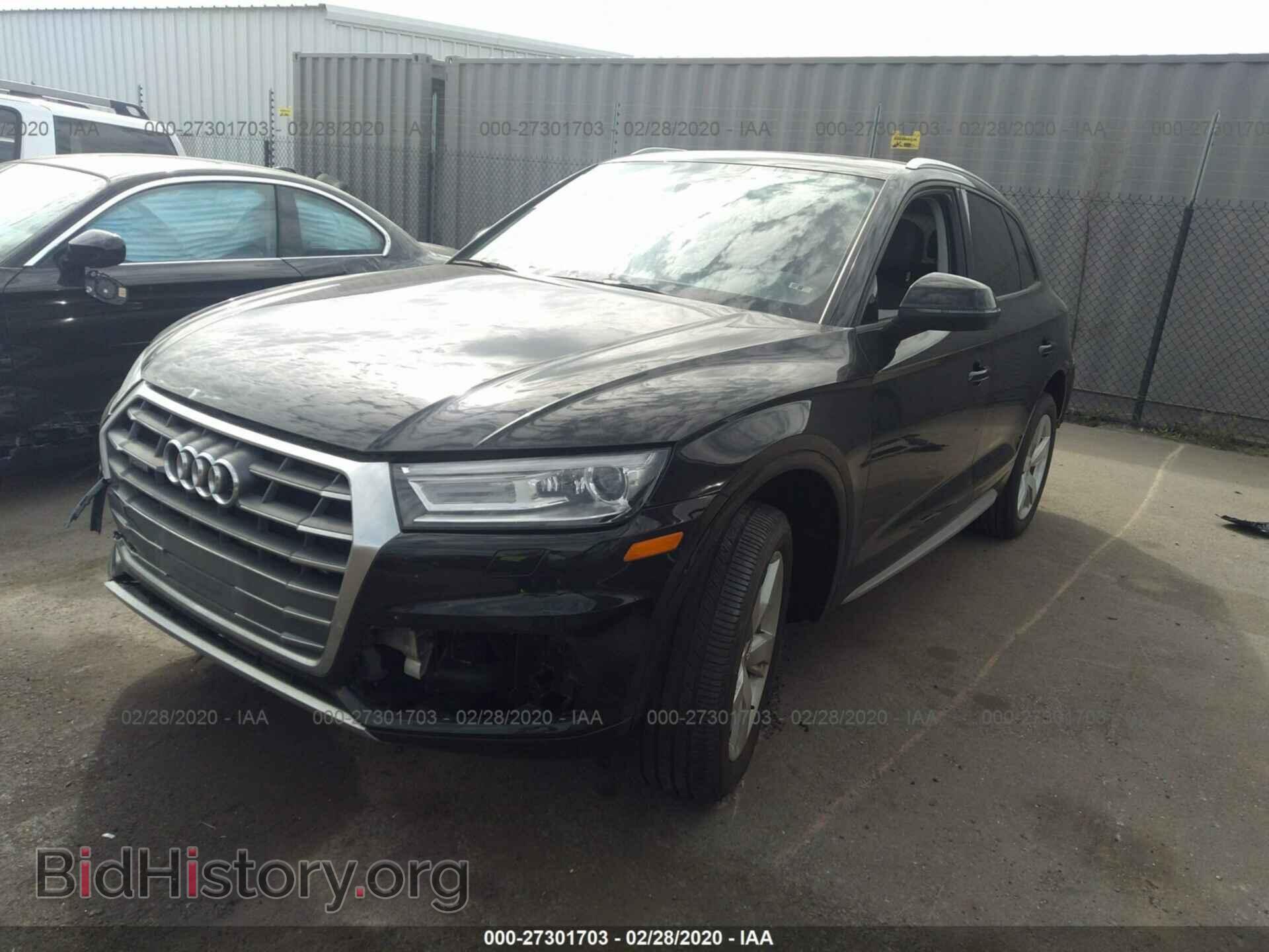 2018 AUDI Q5 - VIN: WA1ANAFY5J2025548 - Фото 2