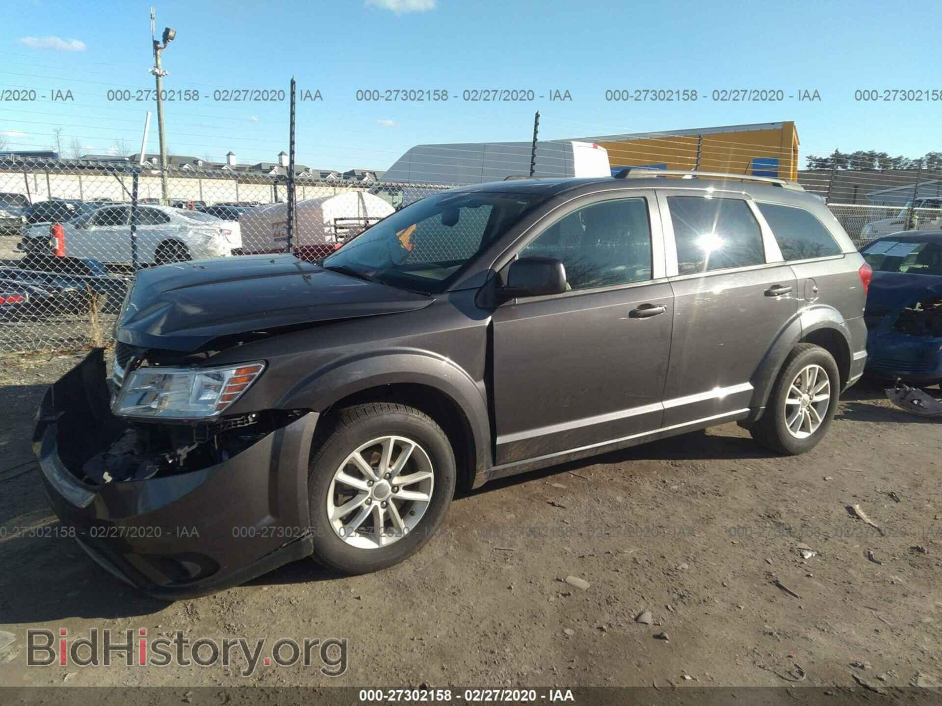 2014 DODGE JOURNEY - VIN: 3C4PDCBB9ET308216 - Фото 2