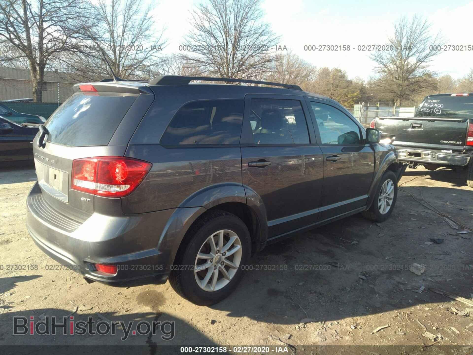 2014 DODGE JOURNEY - VIN: 3C4PDCBB9ET308216 - Фото 4