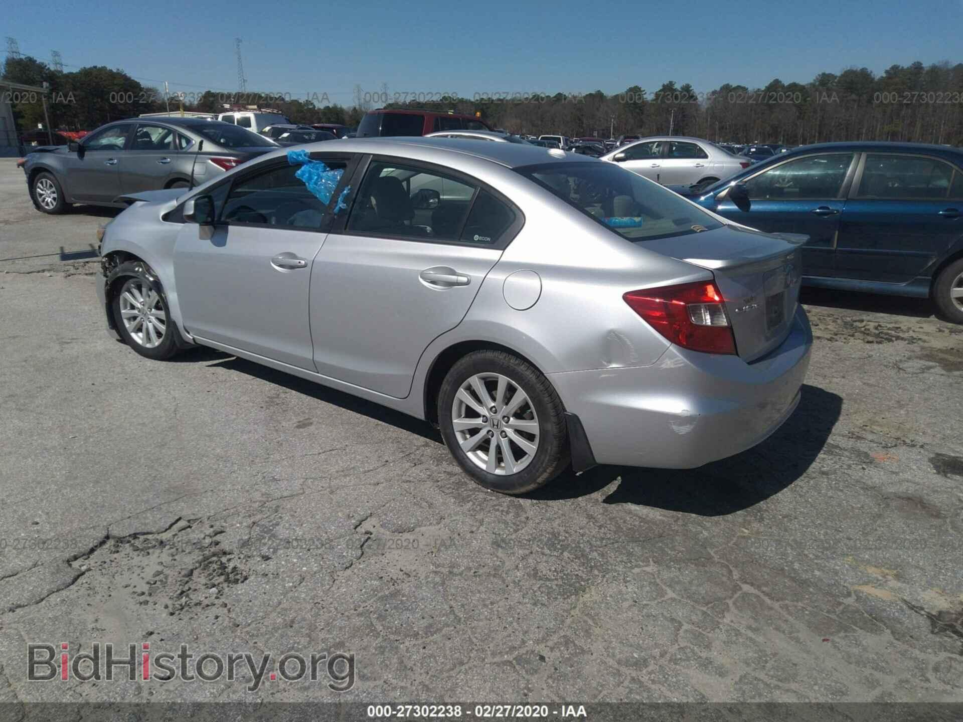 2012 HONDA CIVIC - VIN: 2HGFB2F92CH544216 - Фото 3