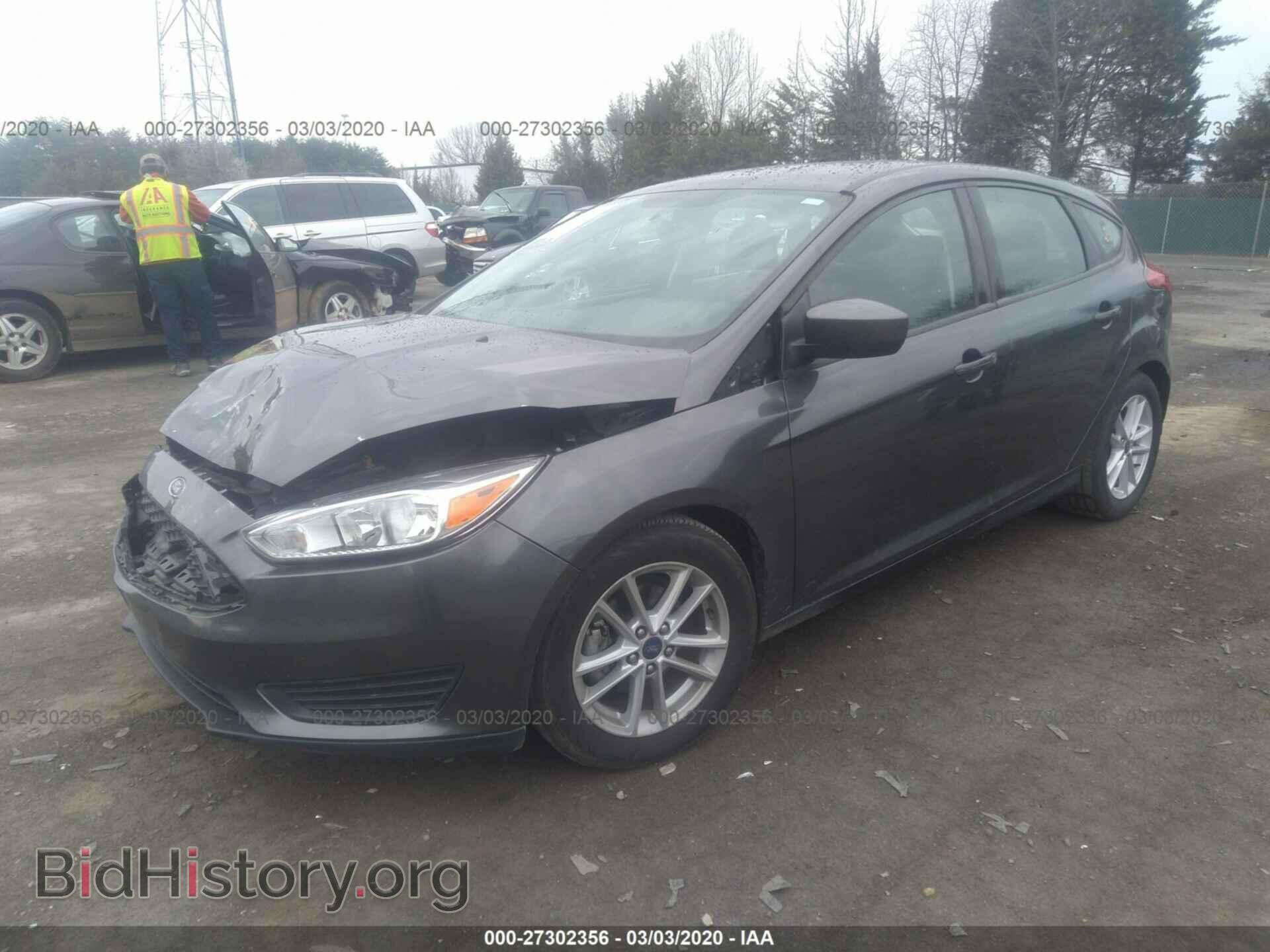 2018 FORD FOCUS - VIN: 1FADP3K2XJL329856 - Фото 2