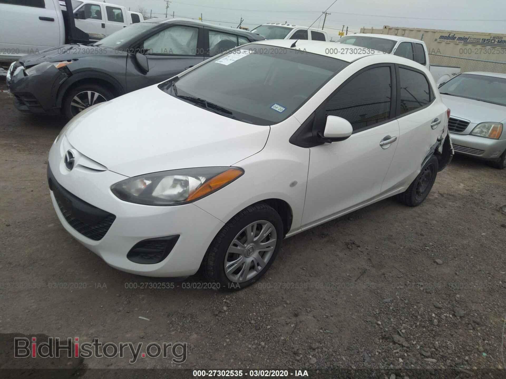 2013 MAZDA MAZDA2 - VIN: JM1DE1KY1D0165699 - Photo 2