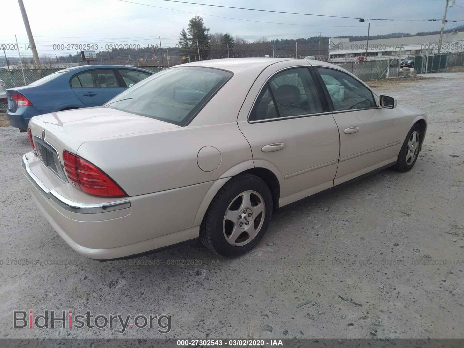 2000 LINCOLN LS - VIN: 1LNHM86S3YY789977 - Фото 4