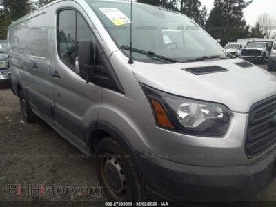 2016 Ford TRANSIT T-150, белый — VIN 1FTYE1ZMXGKA85959, IAAI