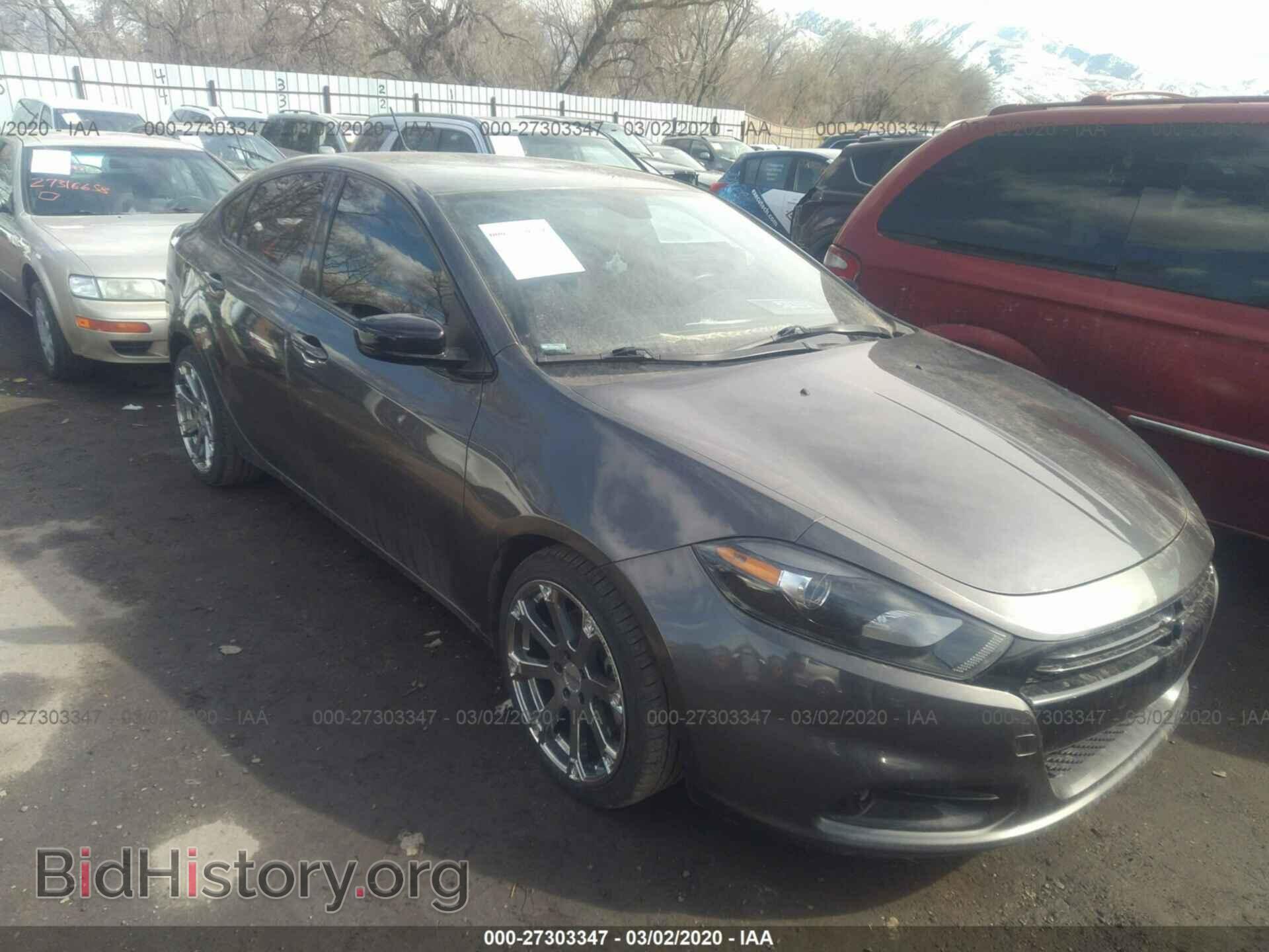 Фотография 1C3CDFBB7FD242289 - DODGE DART 2015
