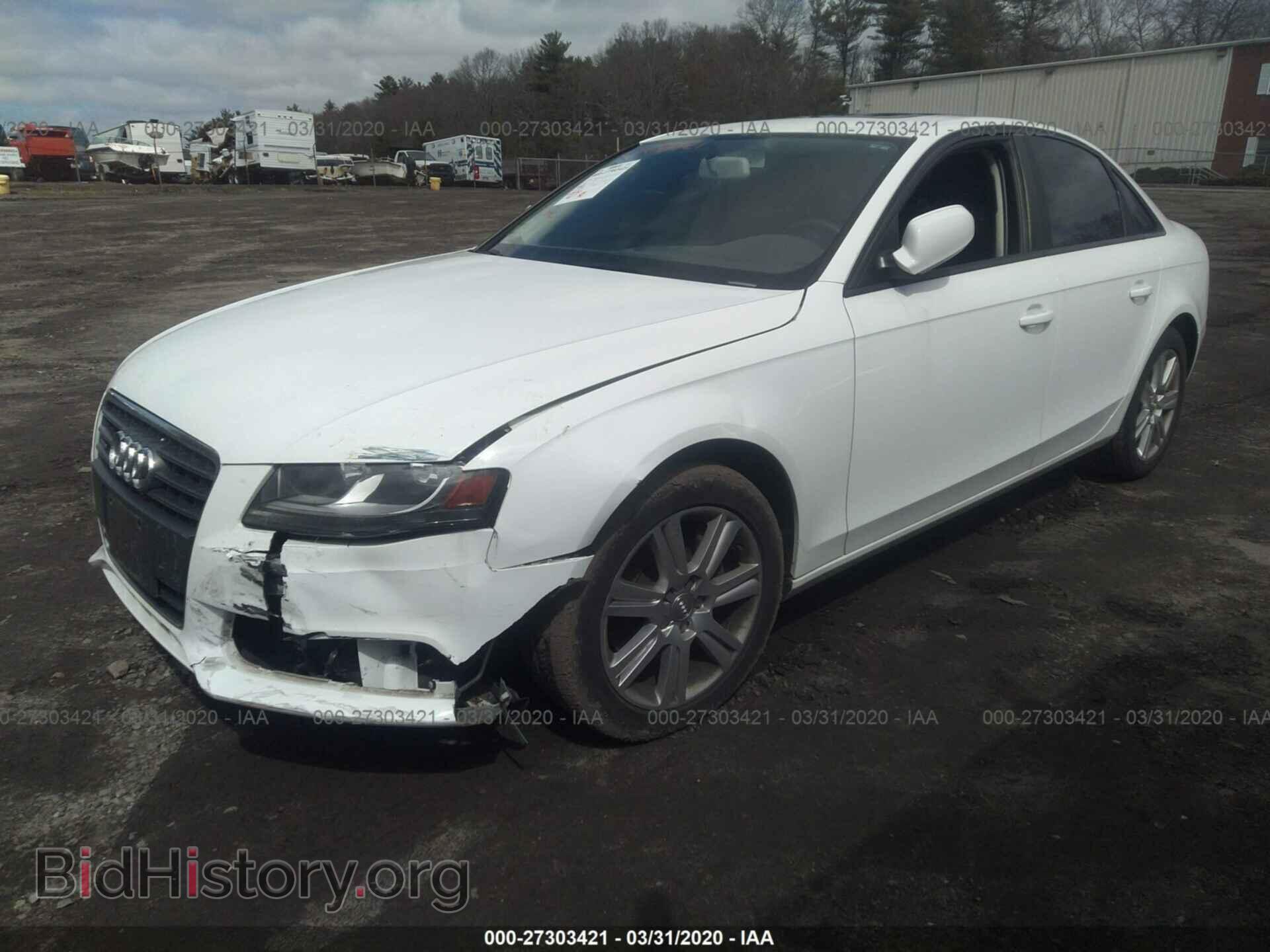 2011 AUDI A4 - VIN: WAUBFAFL1BN020453 - Фото 2