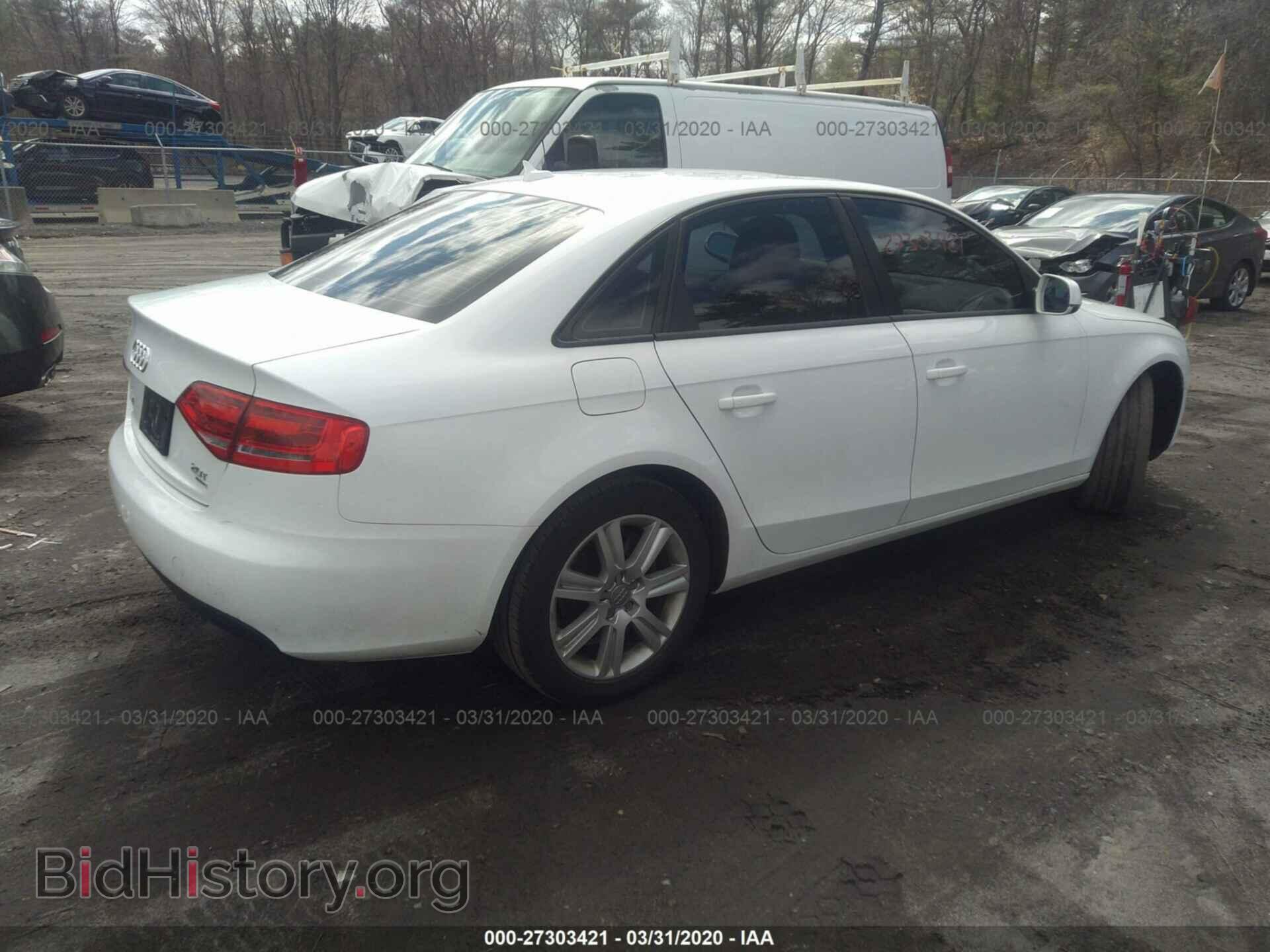2011 AUDI A4 - VIN: WAUBFAFL1BN020453 - Фото 4