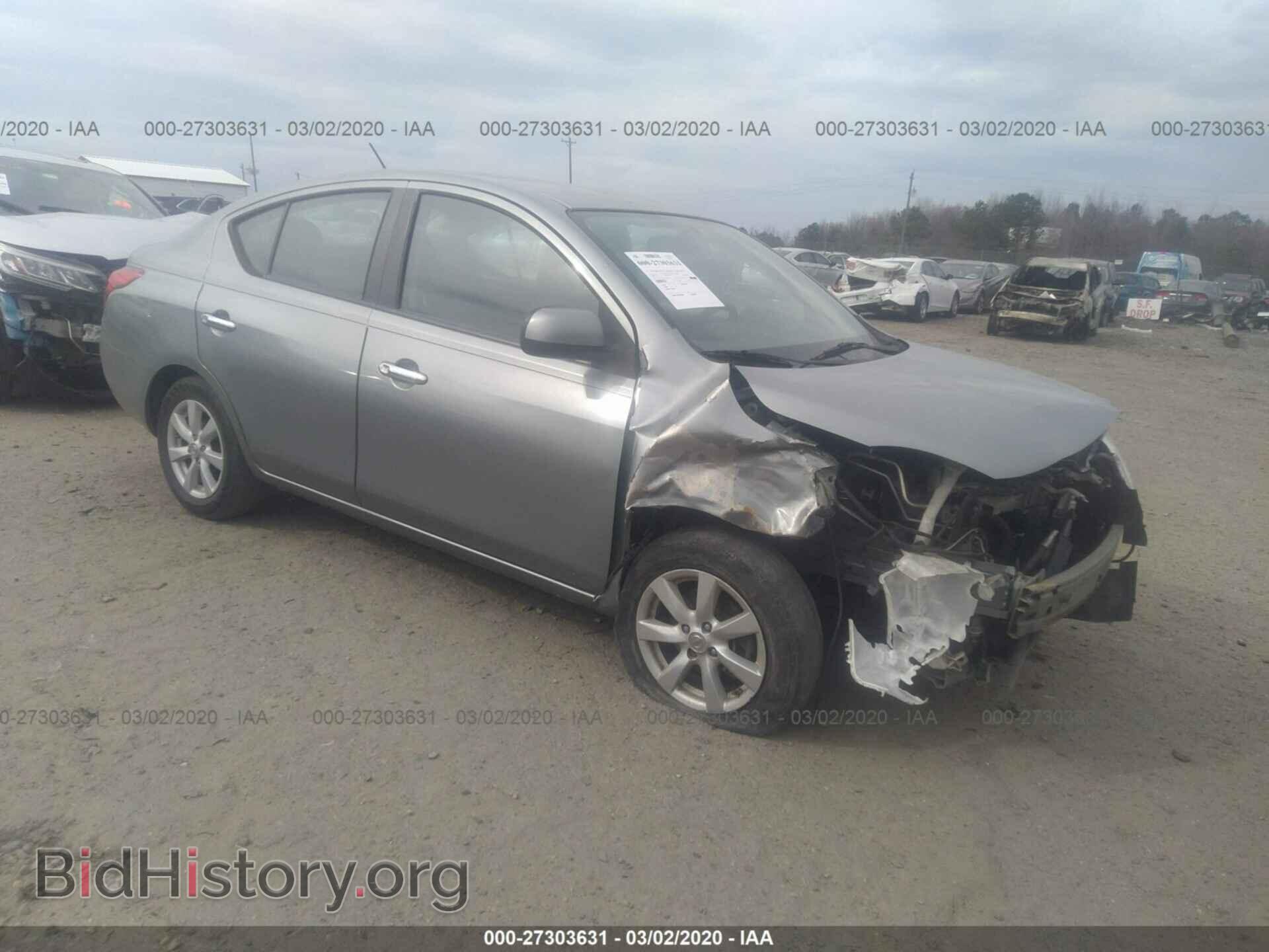 Фотография 3N1CN7AP0CL803498 - NISSAN VERSA 2012