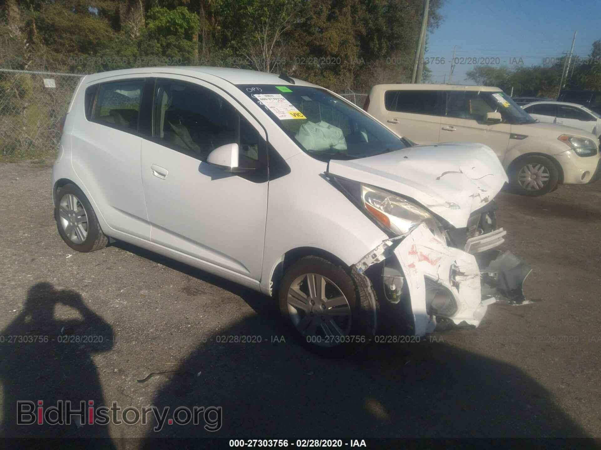 Photo KL8CB6S90DC511291 - CHEVROLET SPARK 2013