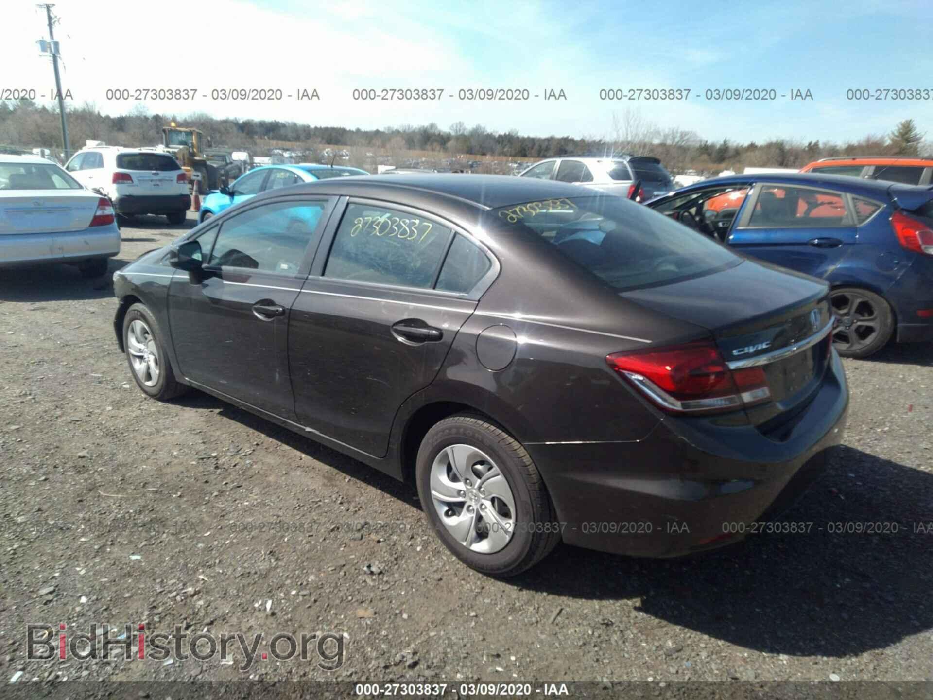 2013 HONDA CIVIC - VIN: 2HGFB2F57DH577498 - Photo 3