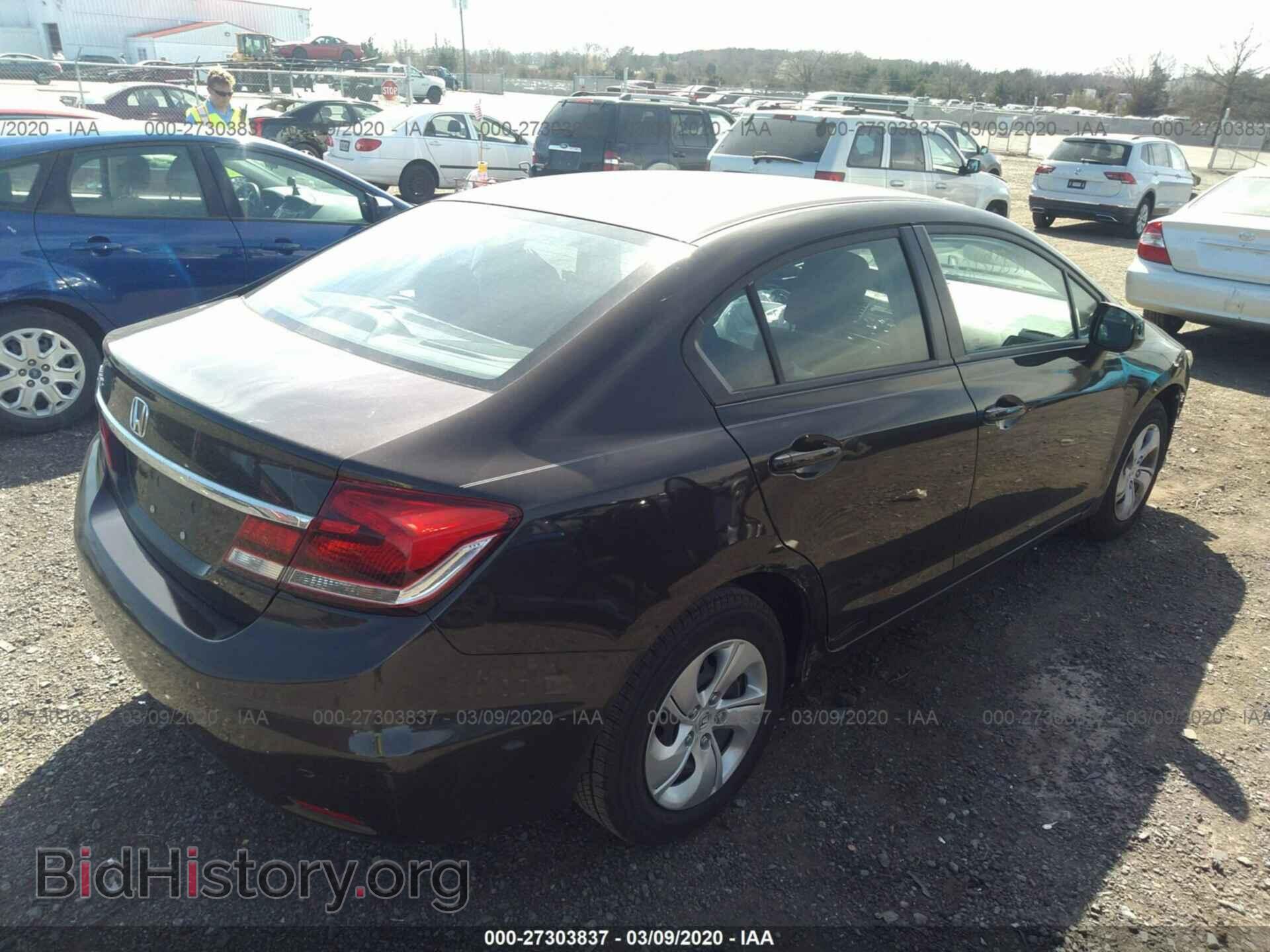 2013 HONDA CIVIC - VIN: 2HGFB2F57DH577498 - Photo 4
