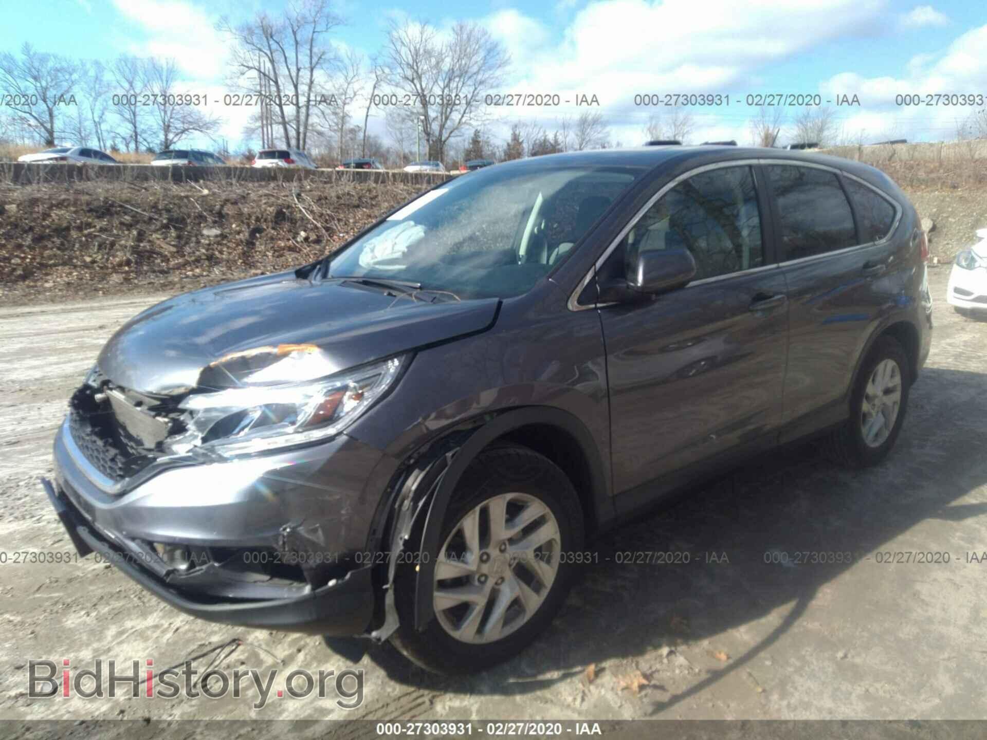 2016 HONDA CR-V - VIN: 2HKRM4H54GH625906 - Фото 2