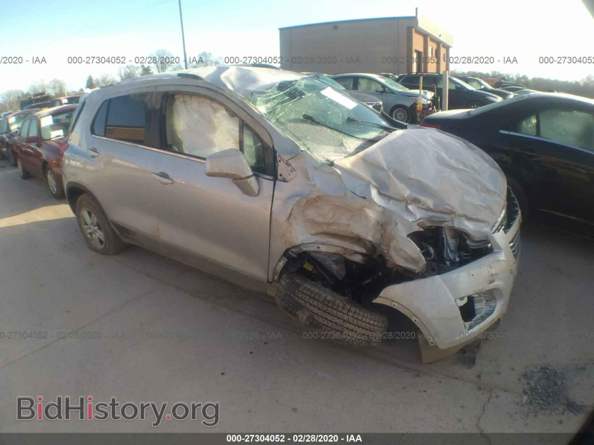Photo 3GNCJLSB1GL166316 - CHEVROLET TRAX 2016