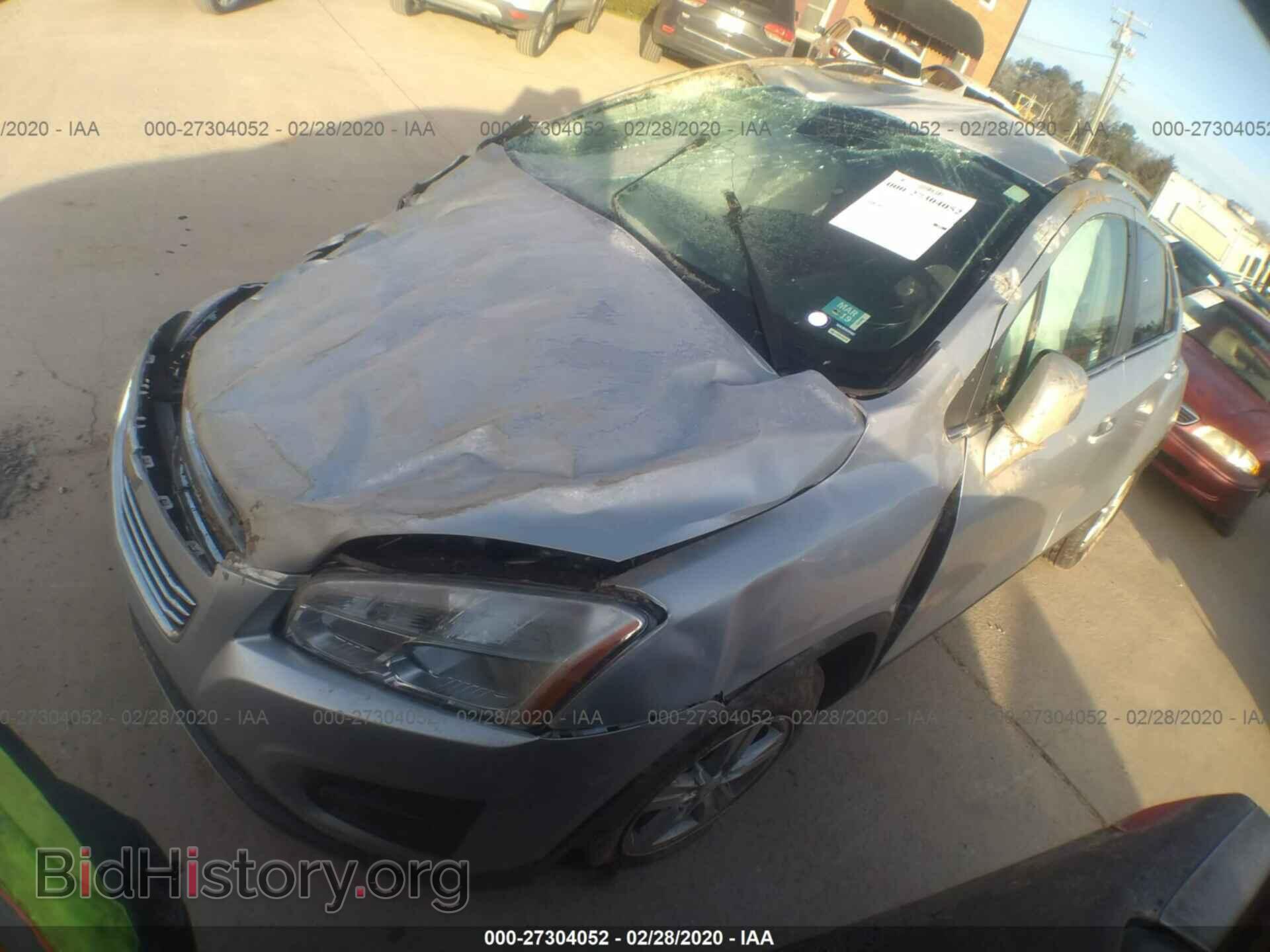 2016 CHEVROLET TRAX - VIN: 3GNCJLSB1GL166316 - Photo 2