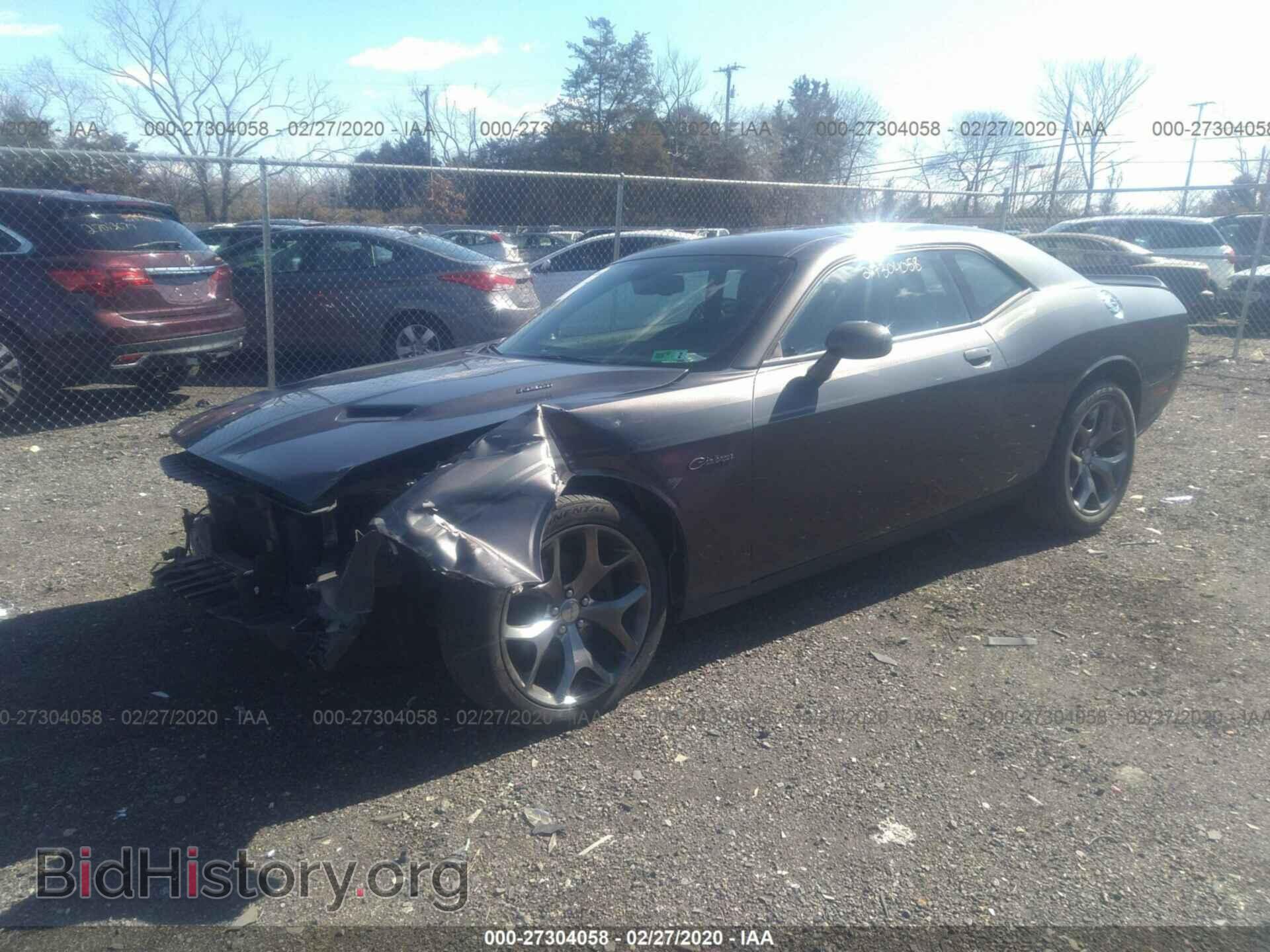 2015 DODGE CHALLENGER - VIN: 2C3CDZBT6FH711563 - Фото 2