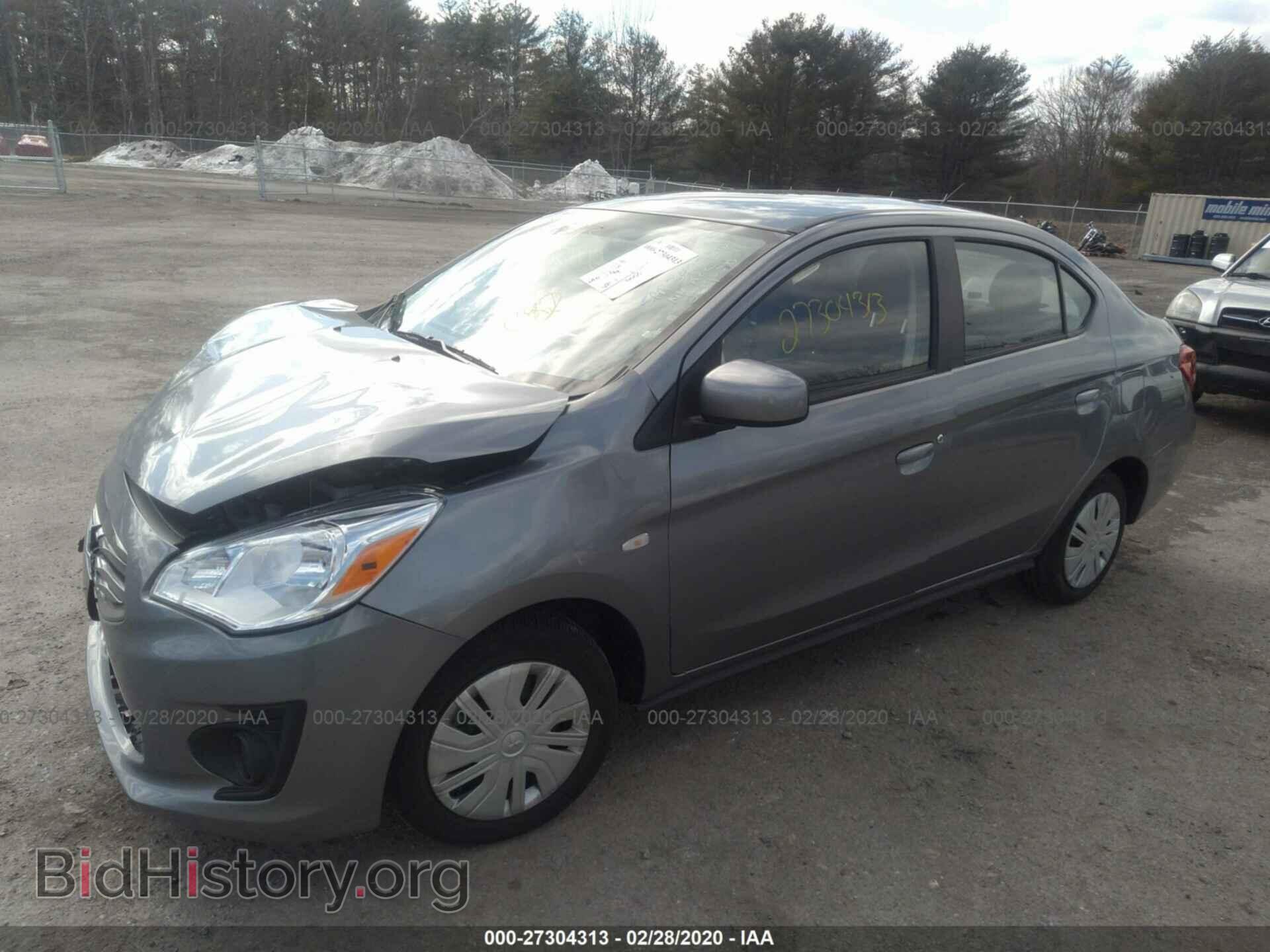 2019 MITSUBISHI MIRAGE - VIN: ML32F3FJ7KHF14432 - Фото 2
