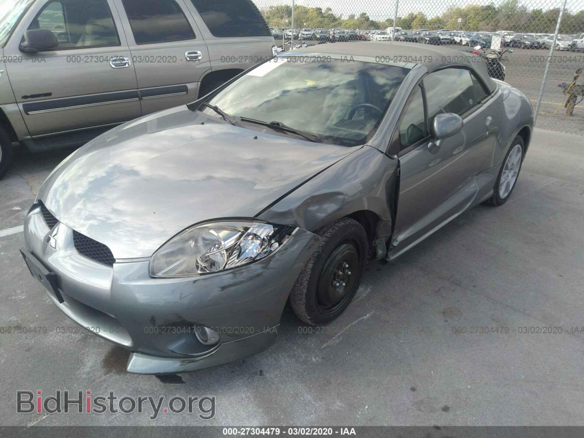 2007 MITSUBISHI ECLIPSE - VIN: 4A3AL35T17E006982 - Фото 2