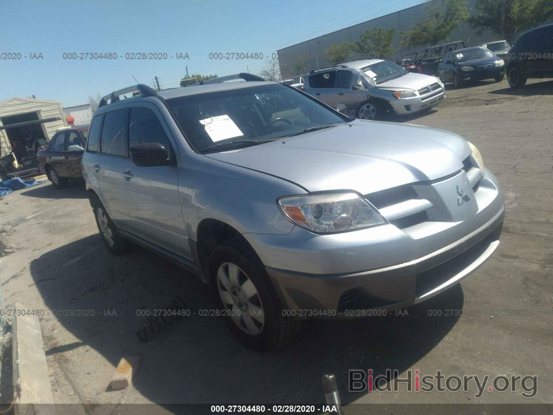 Photo JA4LX31F76U020531 - MITSUBISHI OUTLANDER 2006