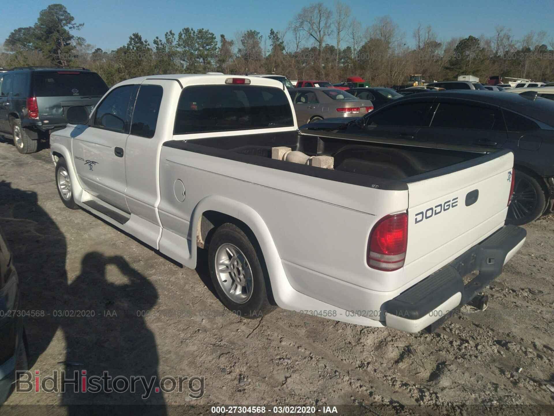 2000 DODGE DAKOTA - VIN: 1B7GL22X7YS537704 - Фото 3