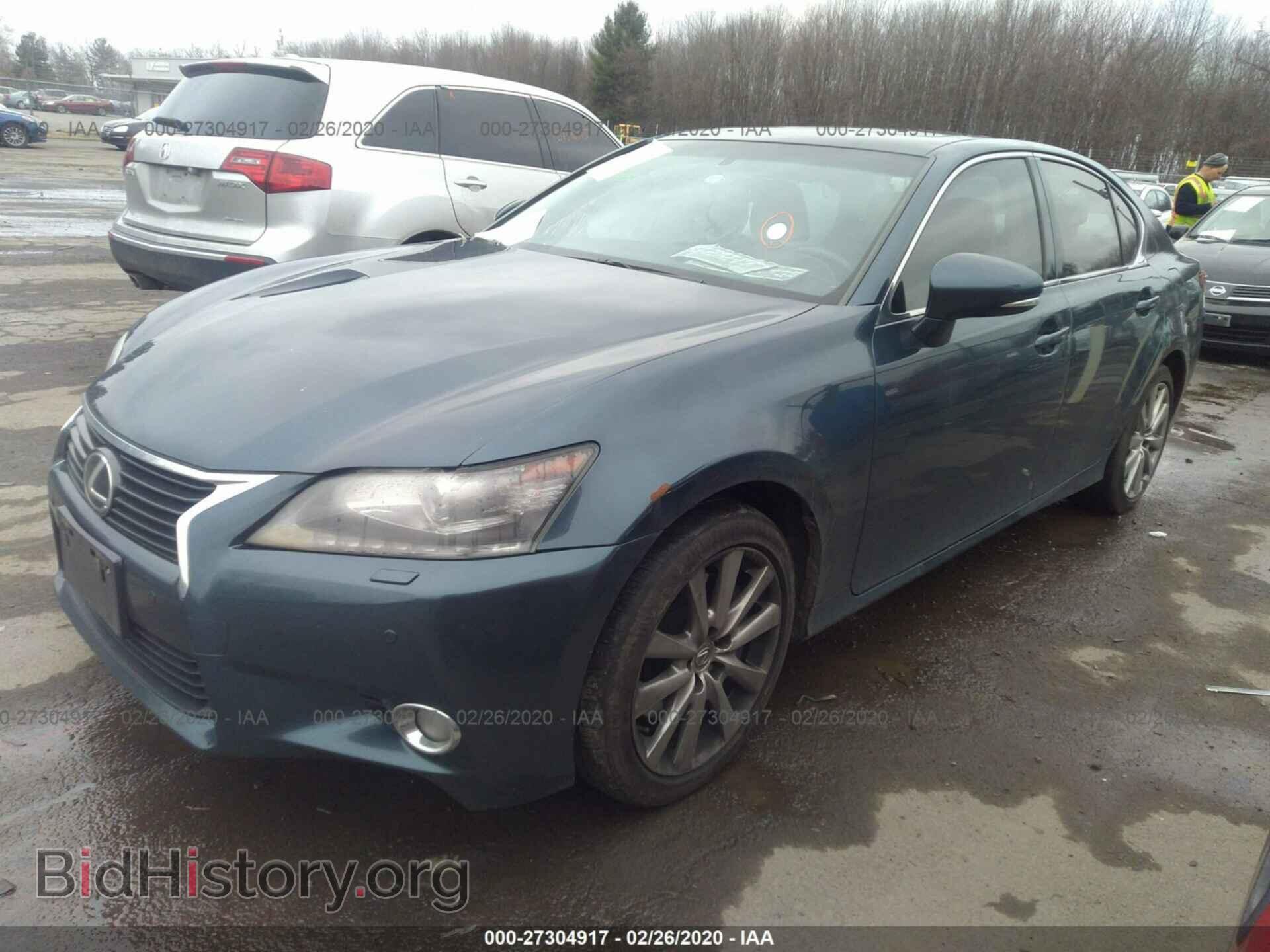 2013 LEXUS GS - VIN: JTHCE1BL1D5017781 - Фото 2