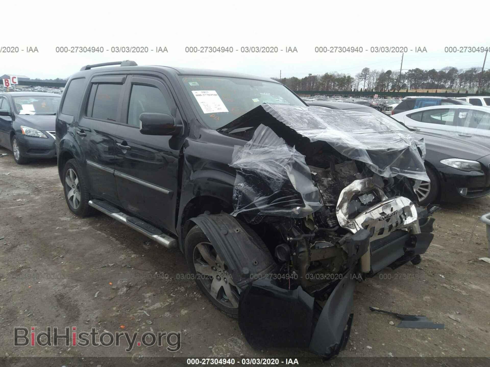 Photo 5FNYF4H9XDB045269 - HONDA PILOT 2013