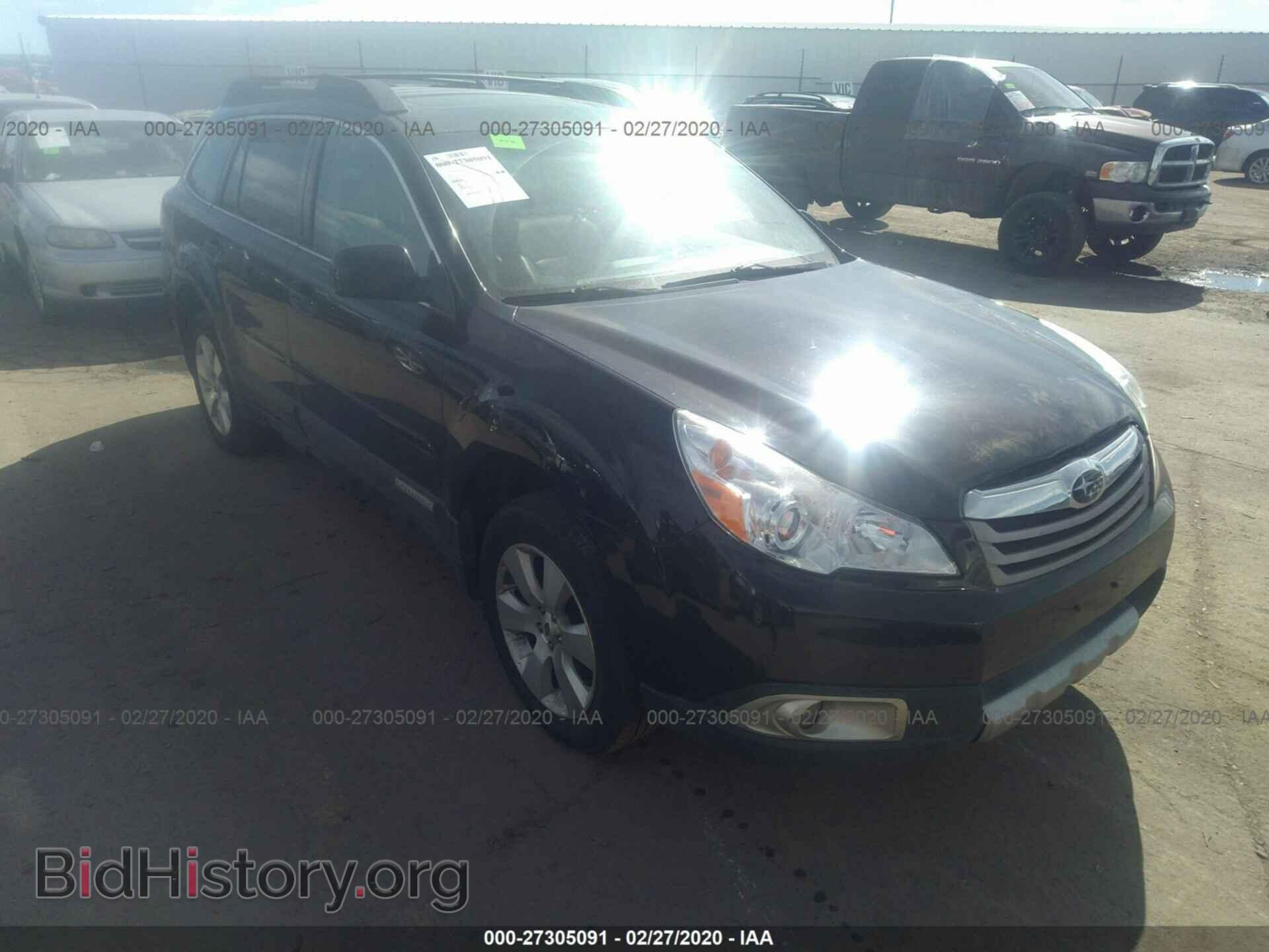 Фотография 4S4BRDLC8C2240302 - SUBARU OUTBACK 2012