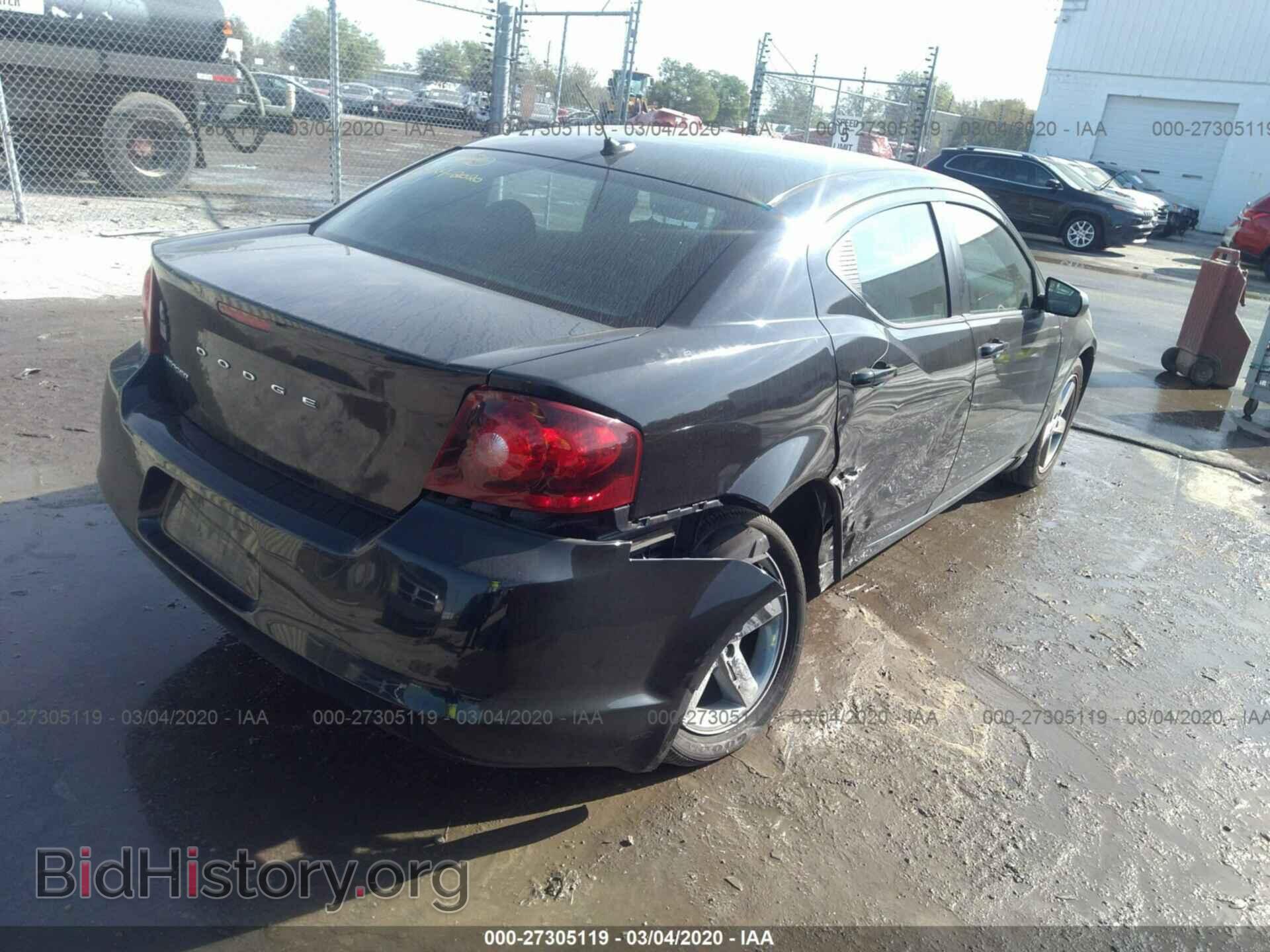 2013 DODGE AVENGER - VIN: 1C3CDZAB2DN585179 - Фото 4