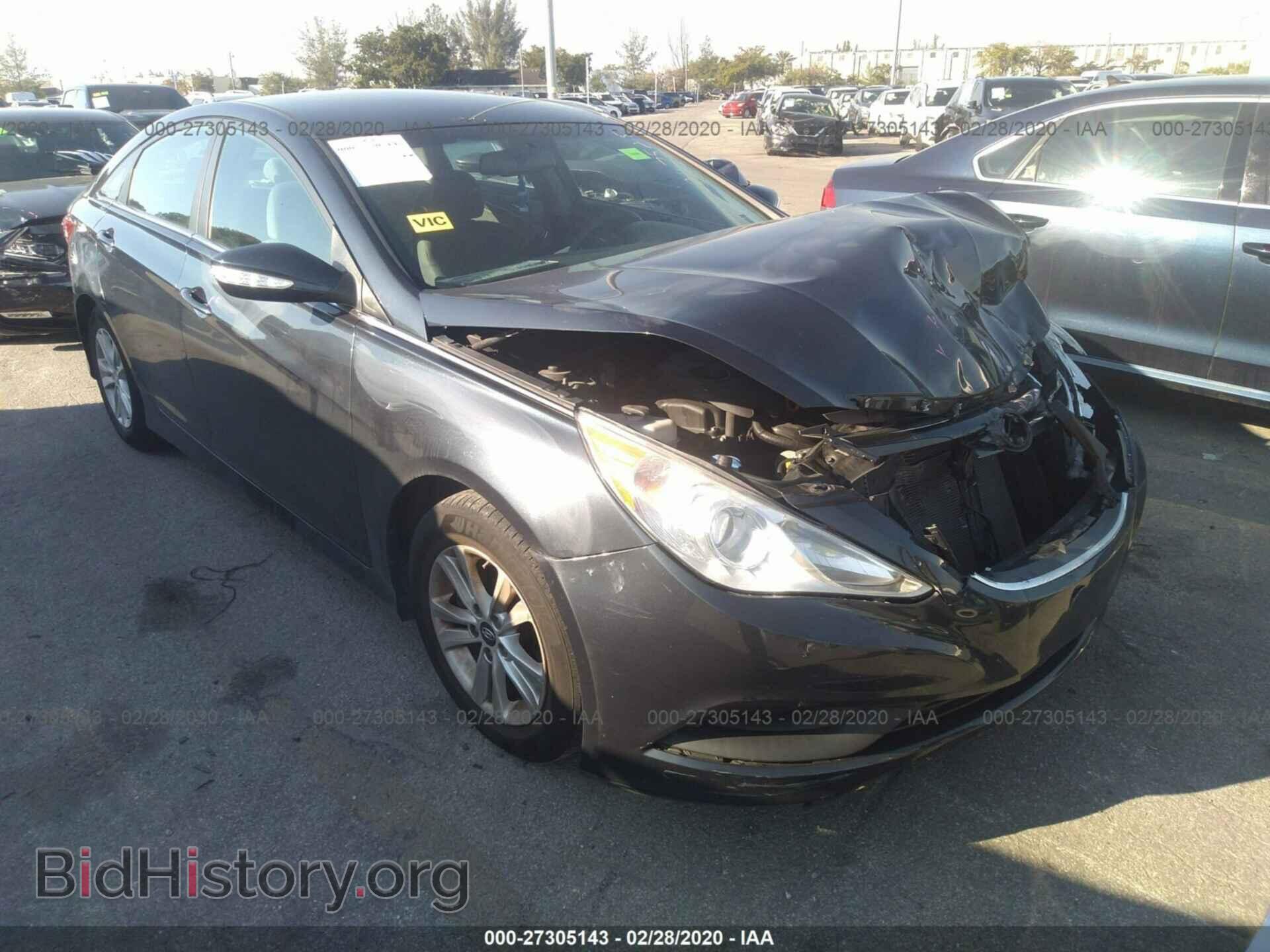 Фотография 5NPEB4ACXEH947525 - HYUNDAI SONATA 2014