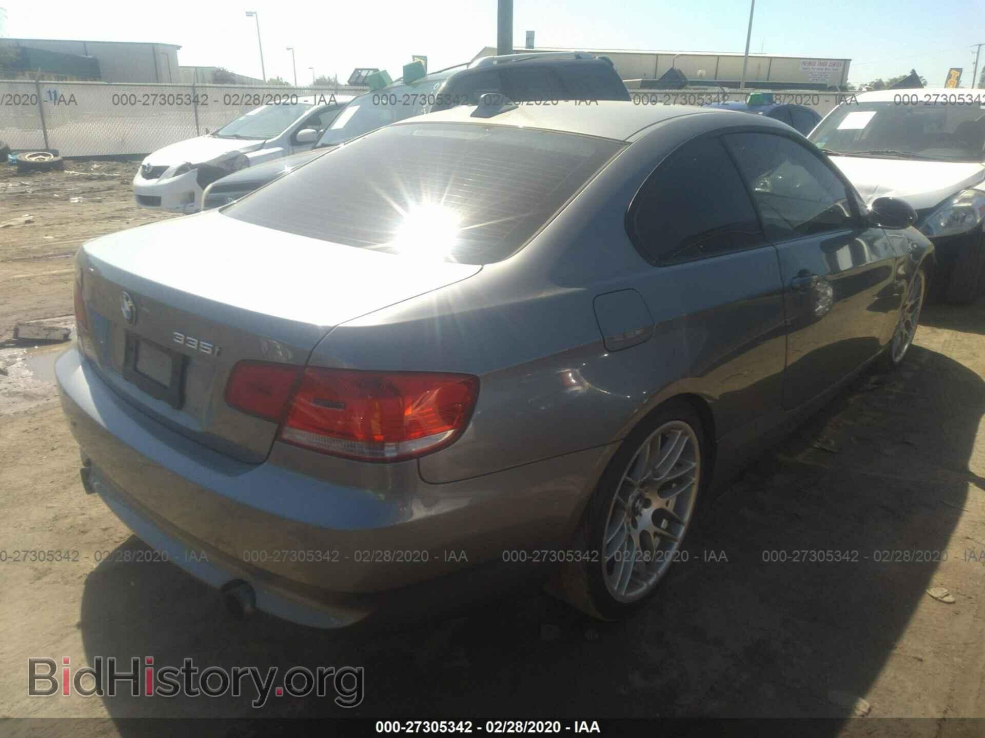 2009 BMW 335 - VIN: WBAWB73599P046285 - Фото 4