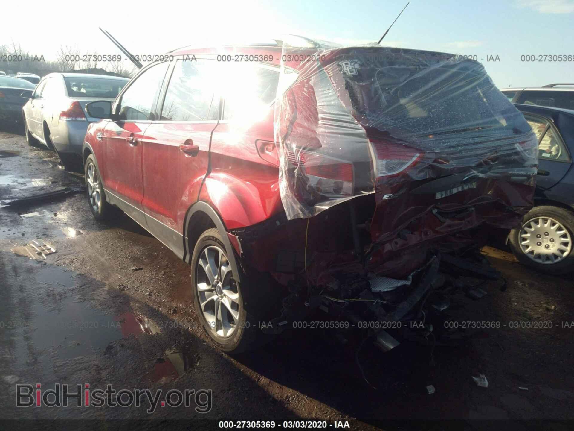 2014 FORD ESCAPE - VIN: 1FMCU0JX9EUD50395 - Фото 3
