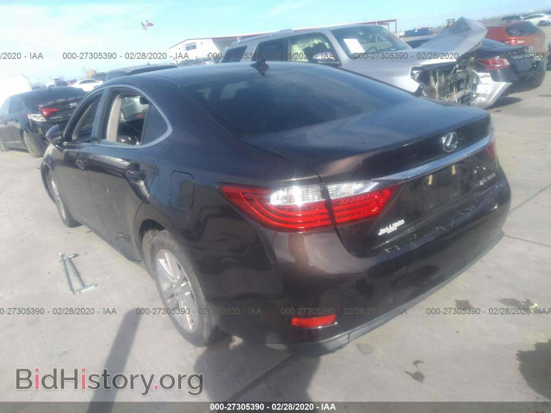 2013 LEXUS ES 350 - VIN: JTHBK1GG2D2021873 - Фото 3