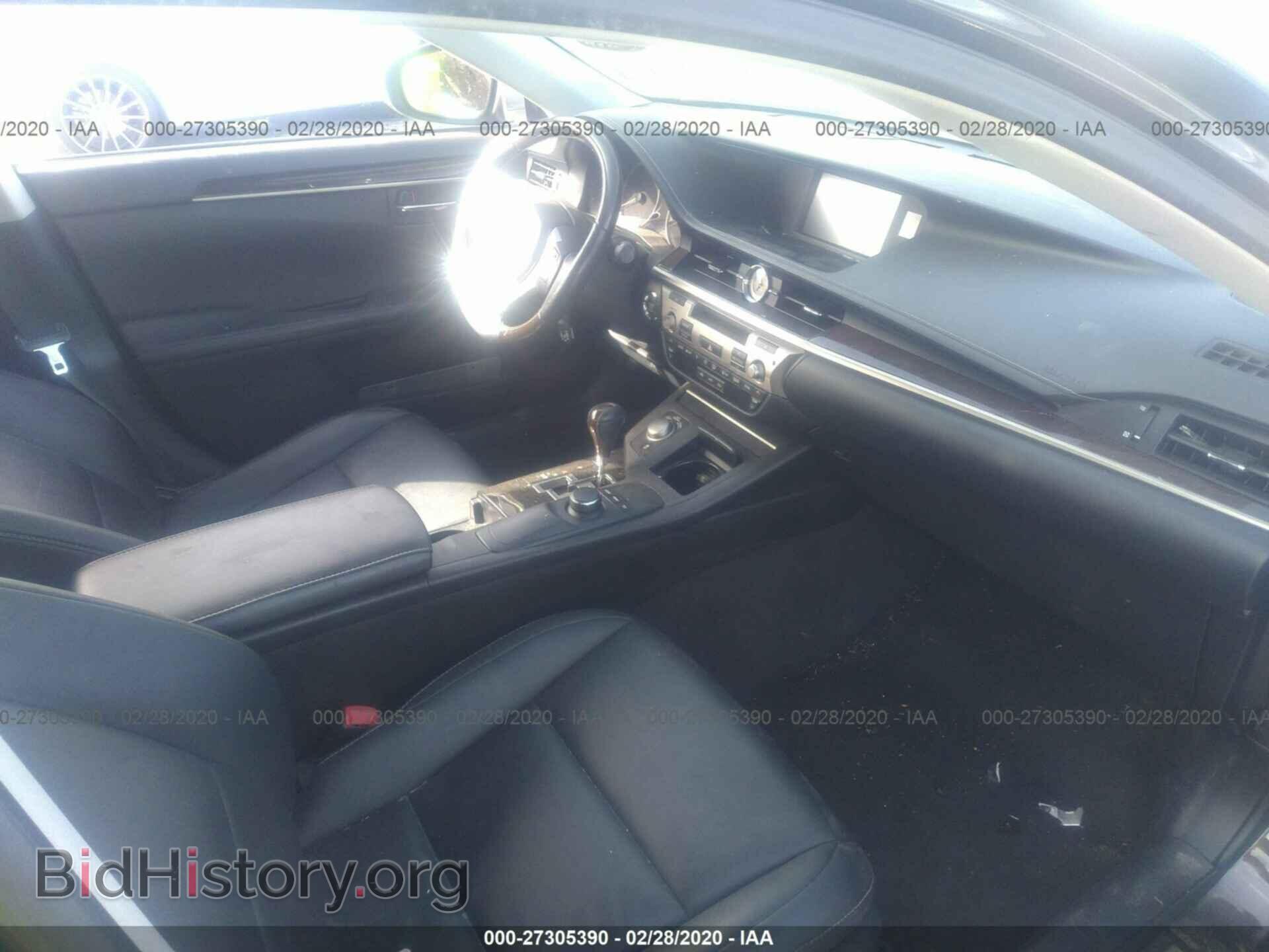 2013 LEXUS ES 350 - VIN: JTHBK1GG2D2021873 - Фото 5
