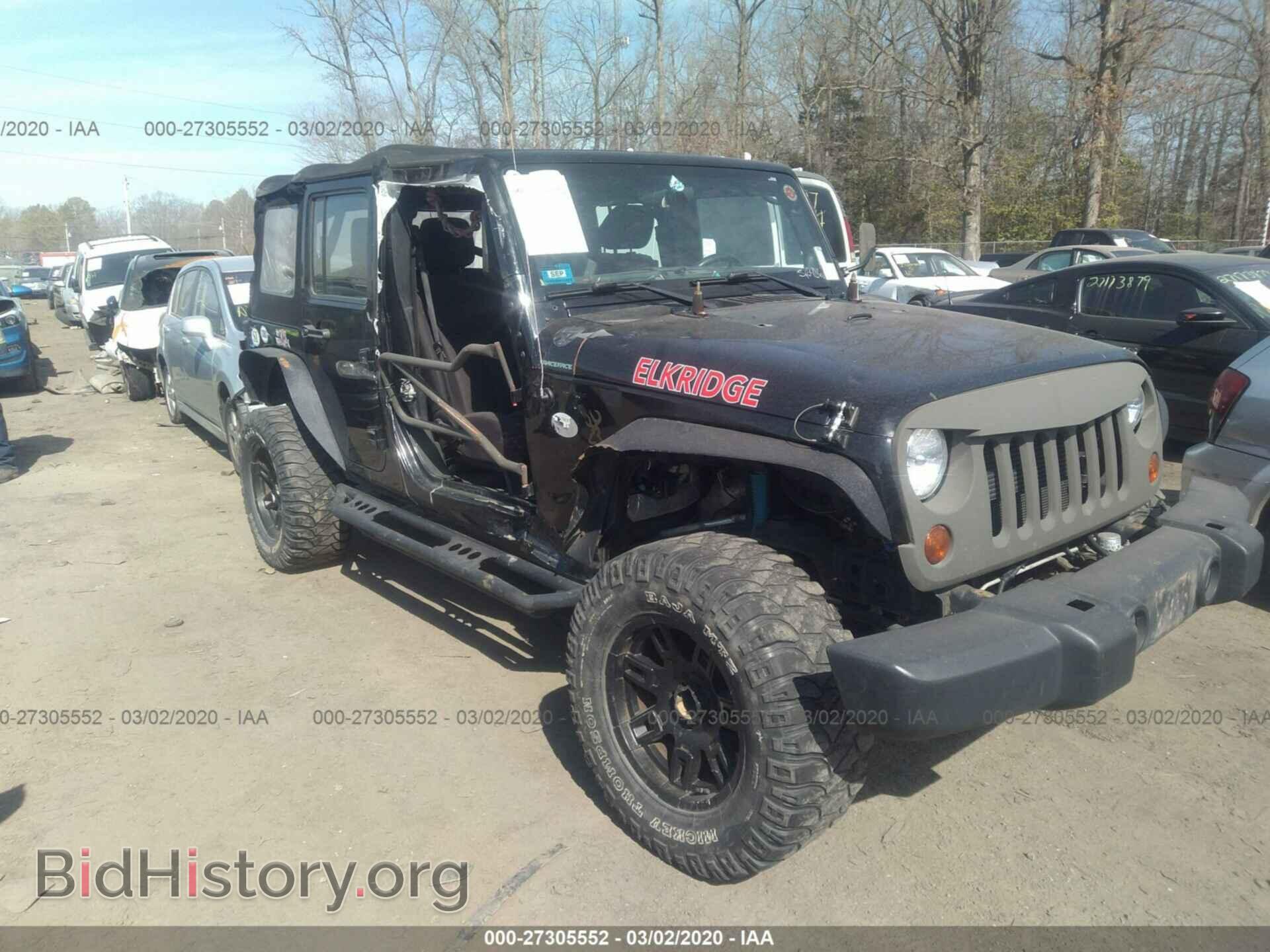 Фотография 1C4BJWDG9DL703584 - JEEP WRANGLER UNLIMITE 2013