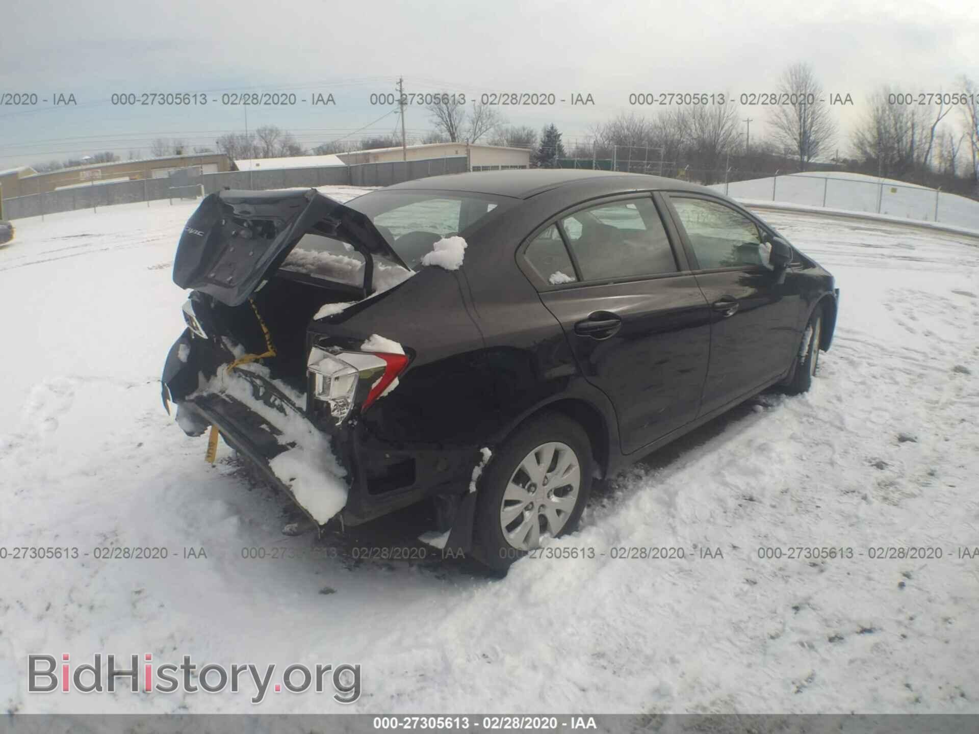 2012 HONDA CIVIC - VIN: 19XFB2F57CE007056 - Фото 4