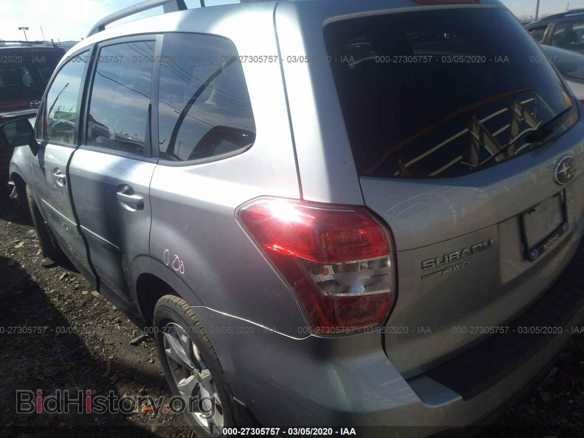 2014 SUBARU FORESTER - VIN: JF2SJAEC2EH444716 - Фото 3
