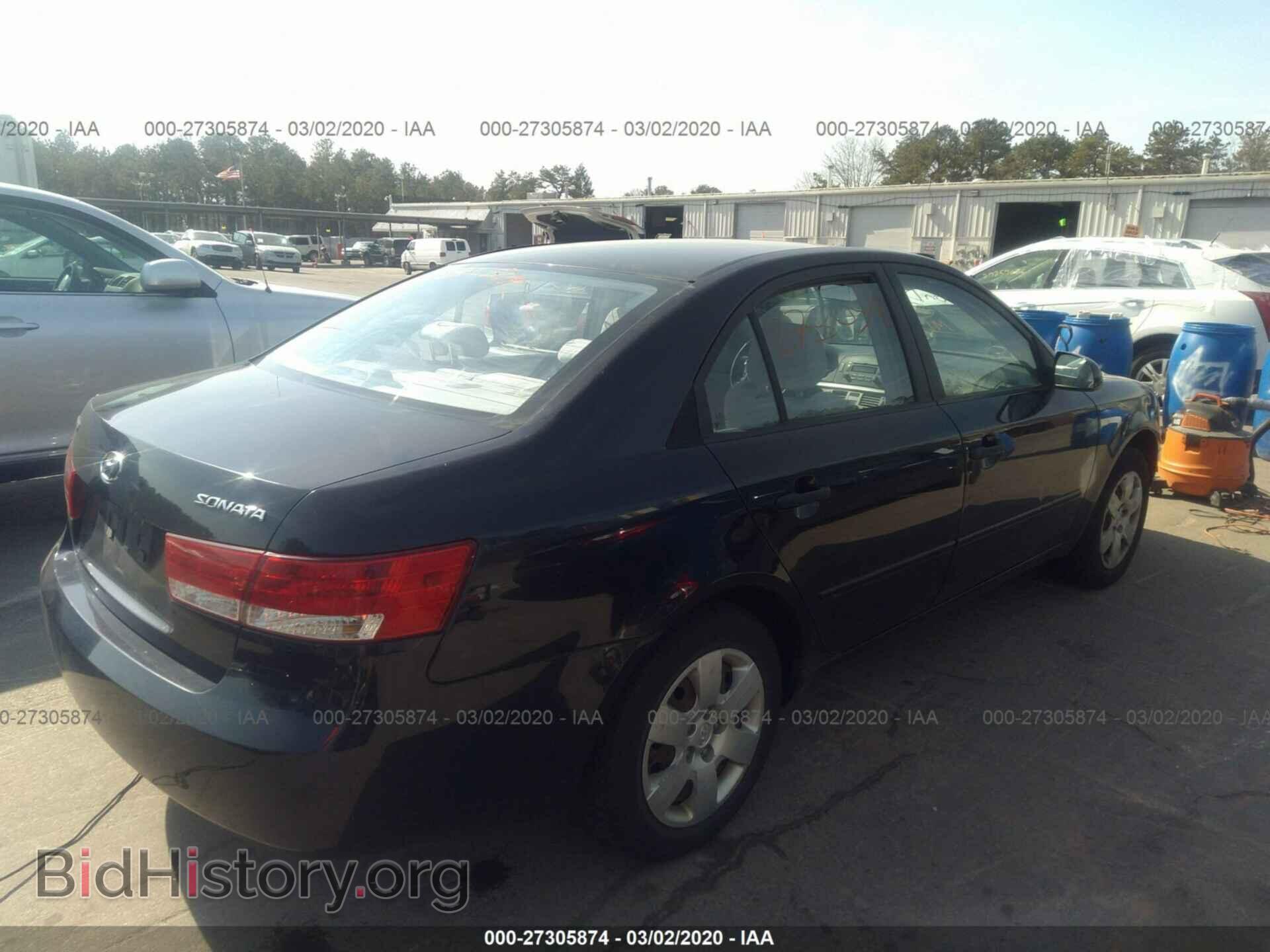 2006 HYUNDAI SONATA - VIN: KMHET46C96A079270 - Фото 4